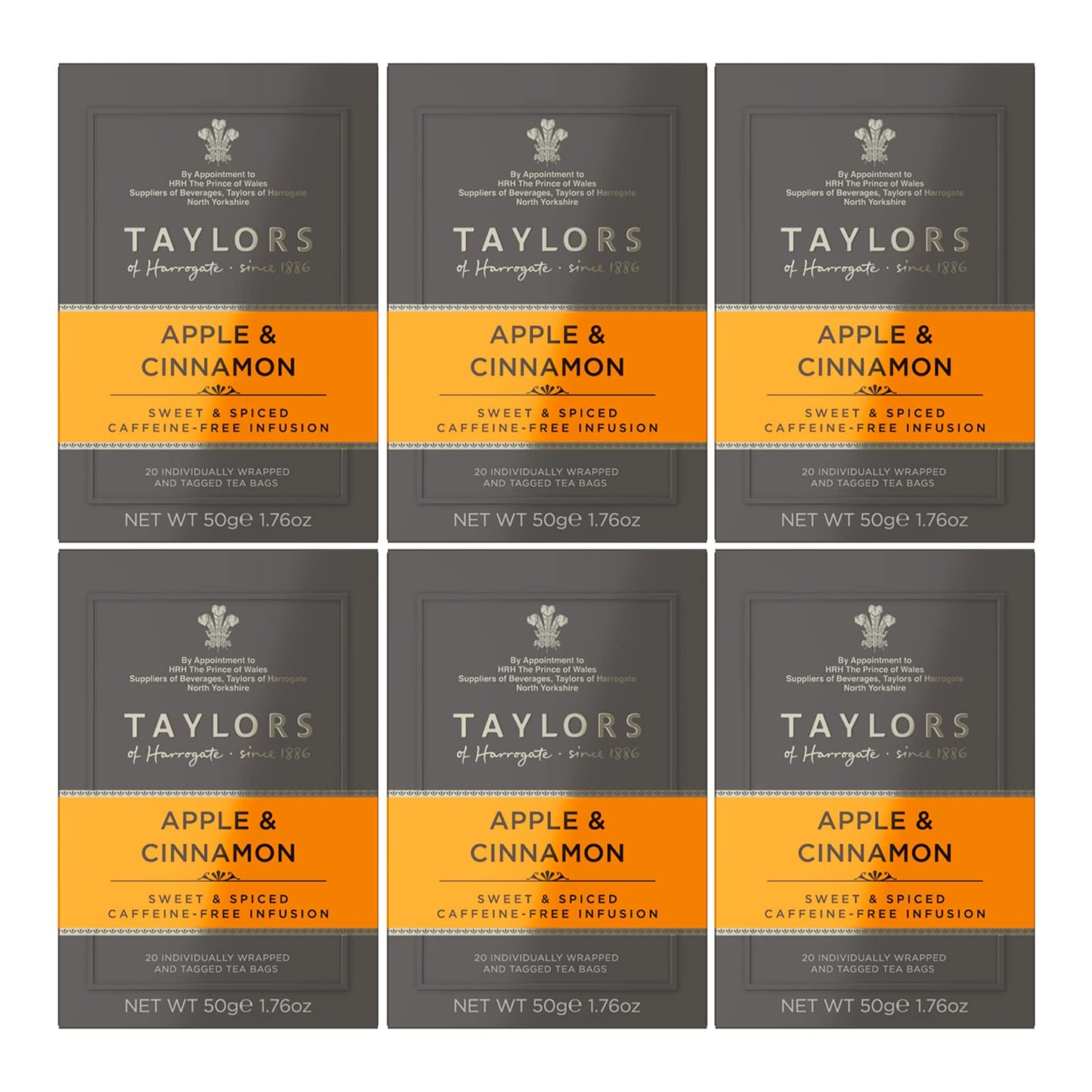 Taylors of Harrogate Organic Chamomile Herbal Tea, 20 Teabags