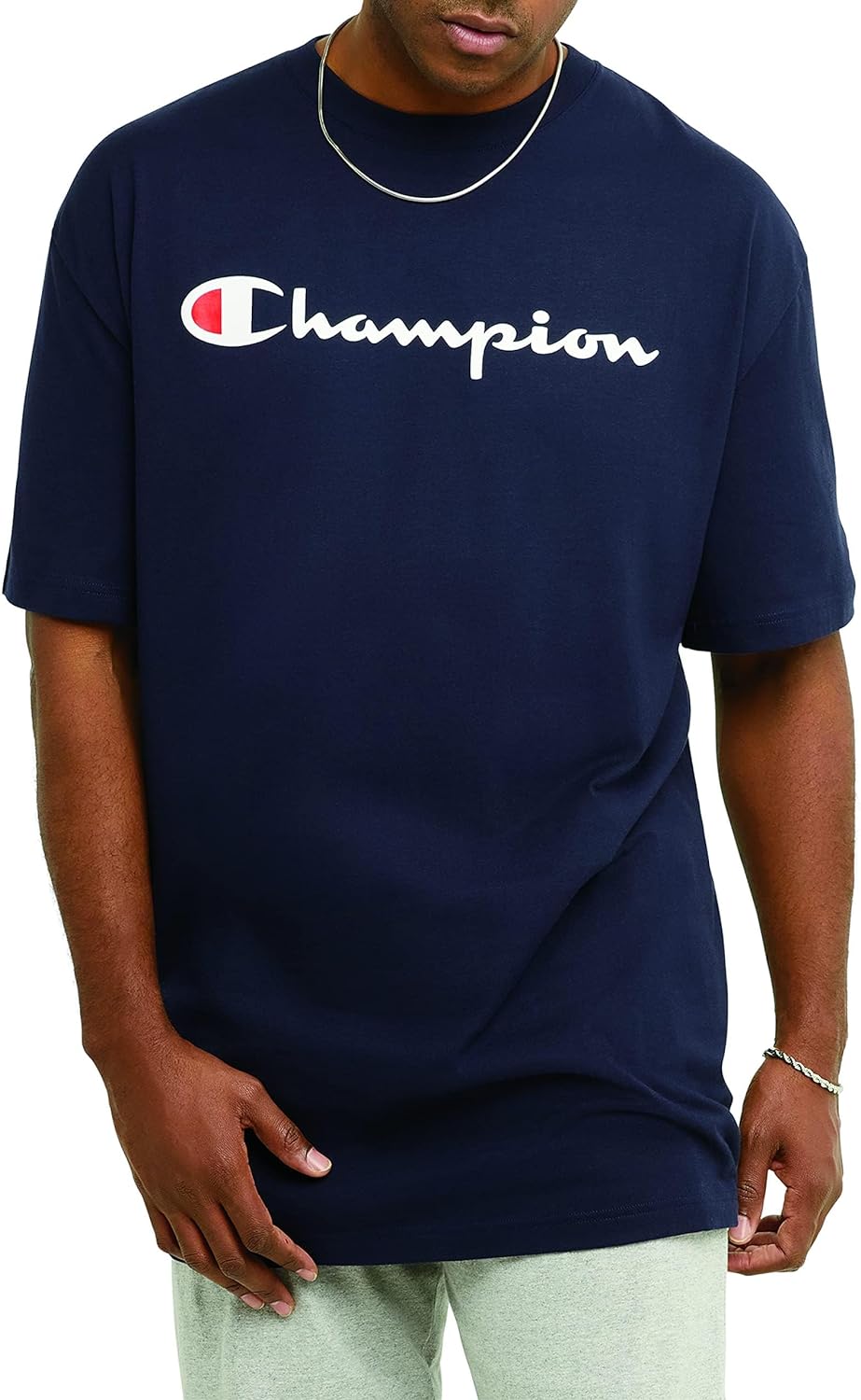 Champion Men's T-shirt, Classic Tee for Men, Men's T-shirt, Men's Tee (Reg. Or Big & Tall)