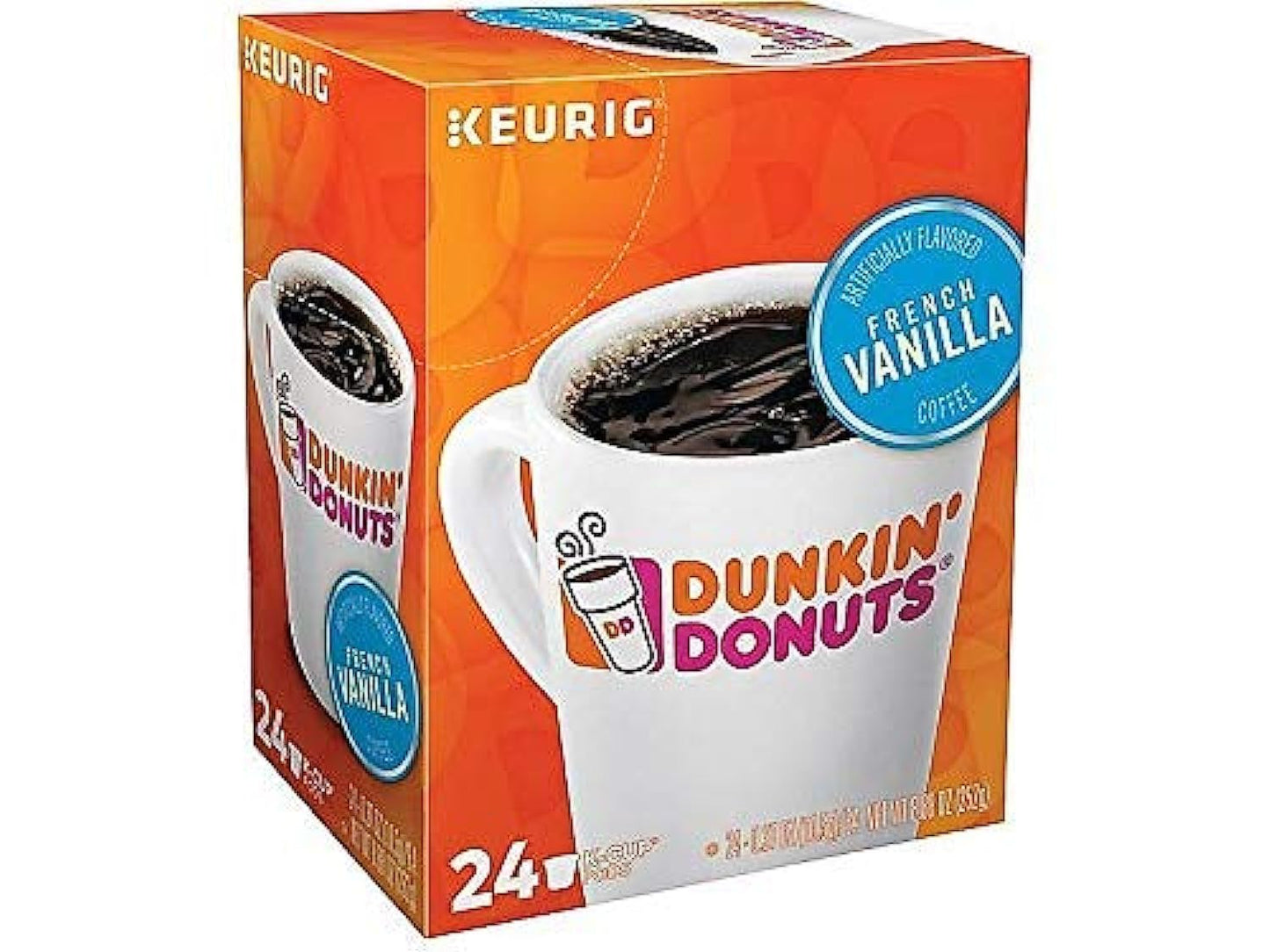 Dunkin' Original Blend Single Serve Keurig K-Cup Pods, Medium Roast Coffee, 60 Pods total (6 Boxes of 10)