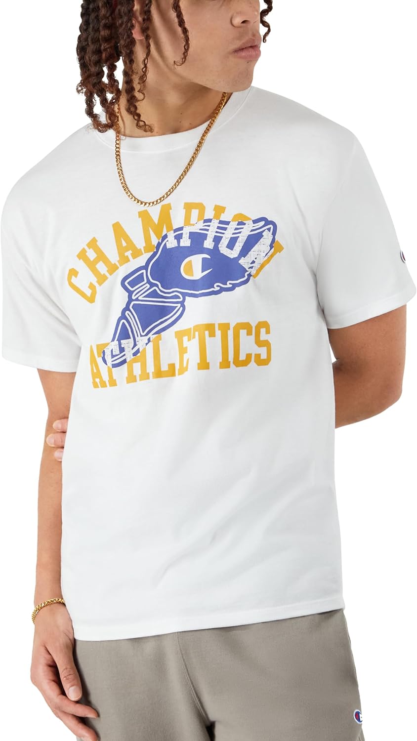 Champion Men's T-shirt, Classic Tee for Men, Men's T-shirt, Men's Tee (Reg. Or Big & Tall)