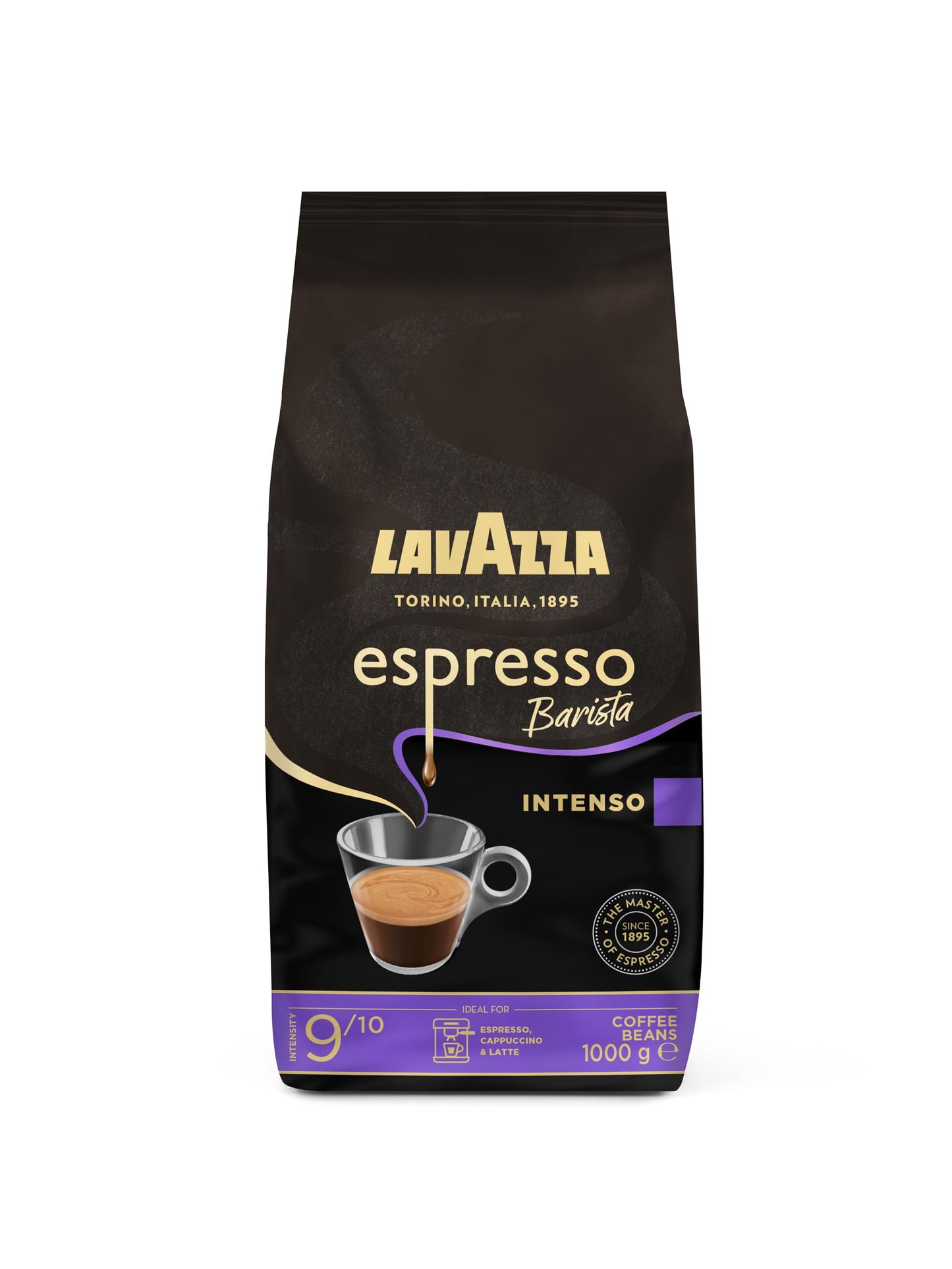 Lavazza Espresso Barista Gran Crema Whole Bean Coffee Blend, Medium Espresso Roast, Oz Bag (Packaging May Vary) - 2.2 LB, 35.2 Ounce