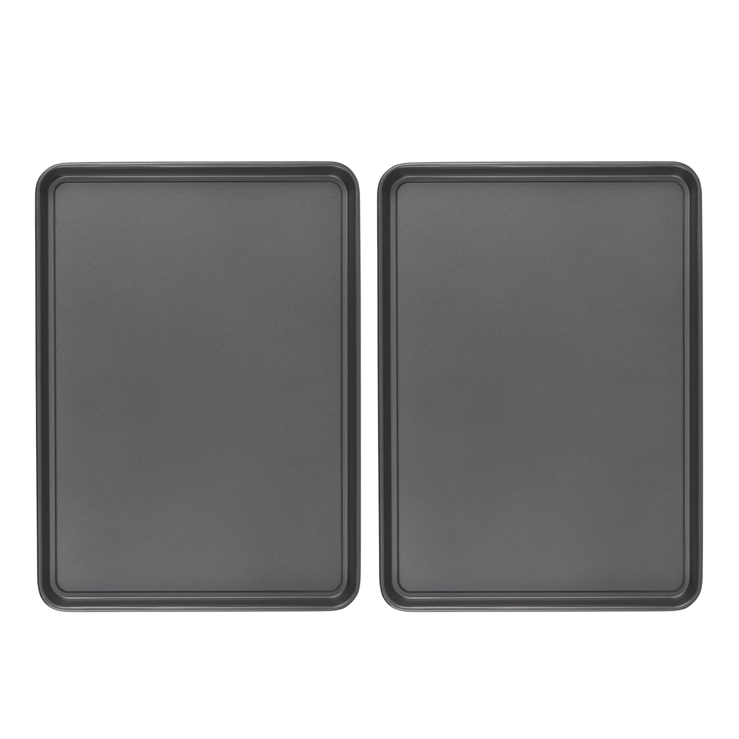 Goodcook Nonstick Steel 3-Piece Cookie Sheet Set