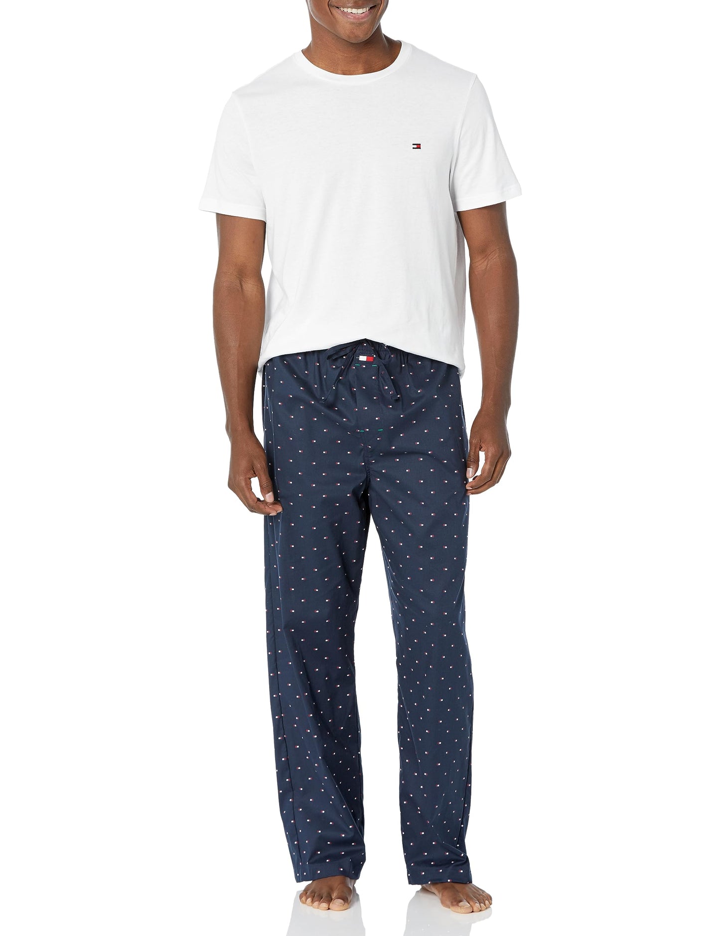 Tommy Hilfiger Poplin Sleep Set Mens