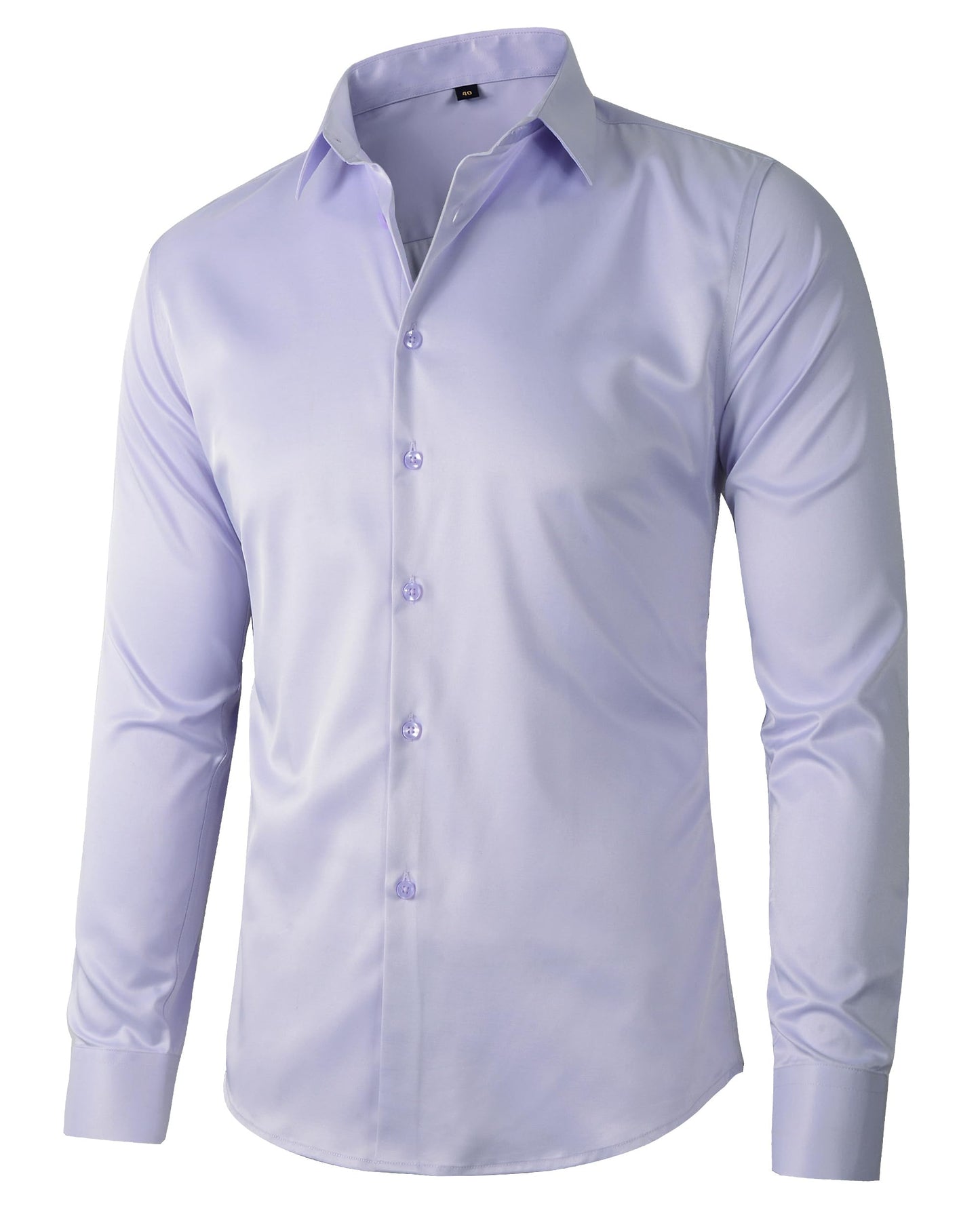 Beninos Mens Long Sleeve Slim Fit Dress Shirts