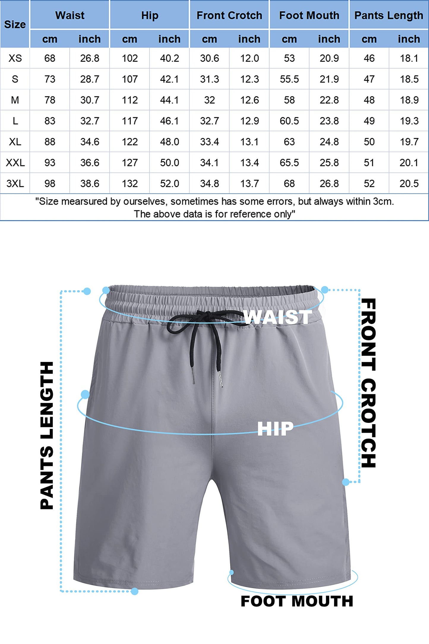 COOFANDY Men's 2 Pack Gym Workout Shorts Quick Dry Bodybuilding Weightlifting Pants Training Running Jogger with Pockets