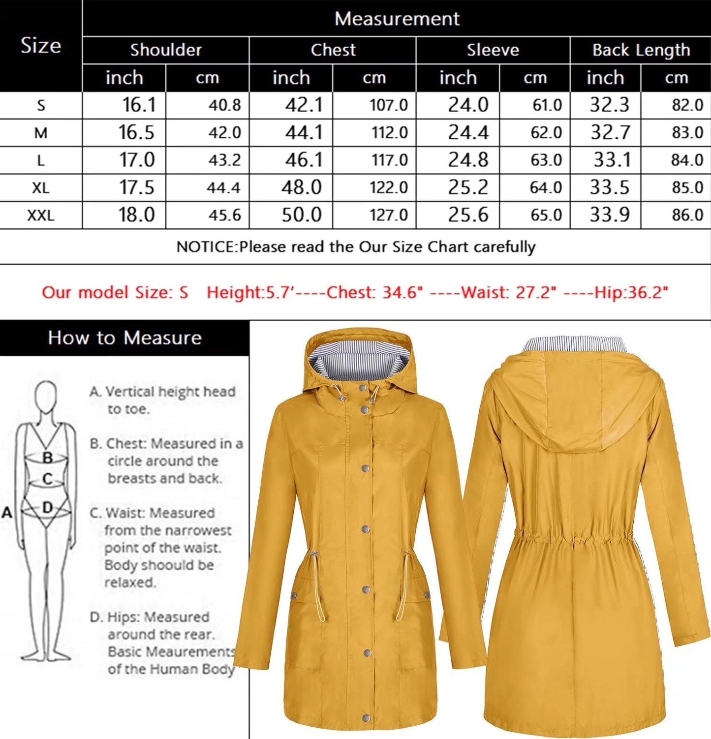 Bloggerlove Rain Jacket Women Lightweight Raincoat Waterproof Windbreaker Striped Climbing Outdoor Hooded Trench Coats S-XXL