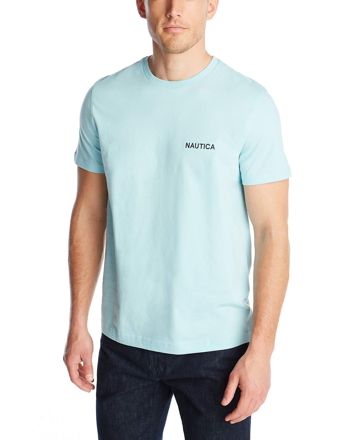 Nautica Men's Short Sleeve Solid Crew Neck T-Shirt