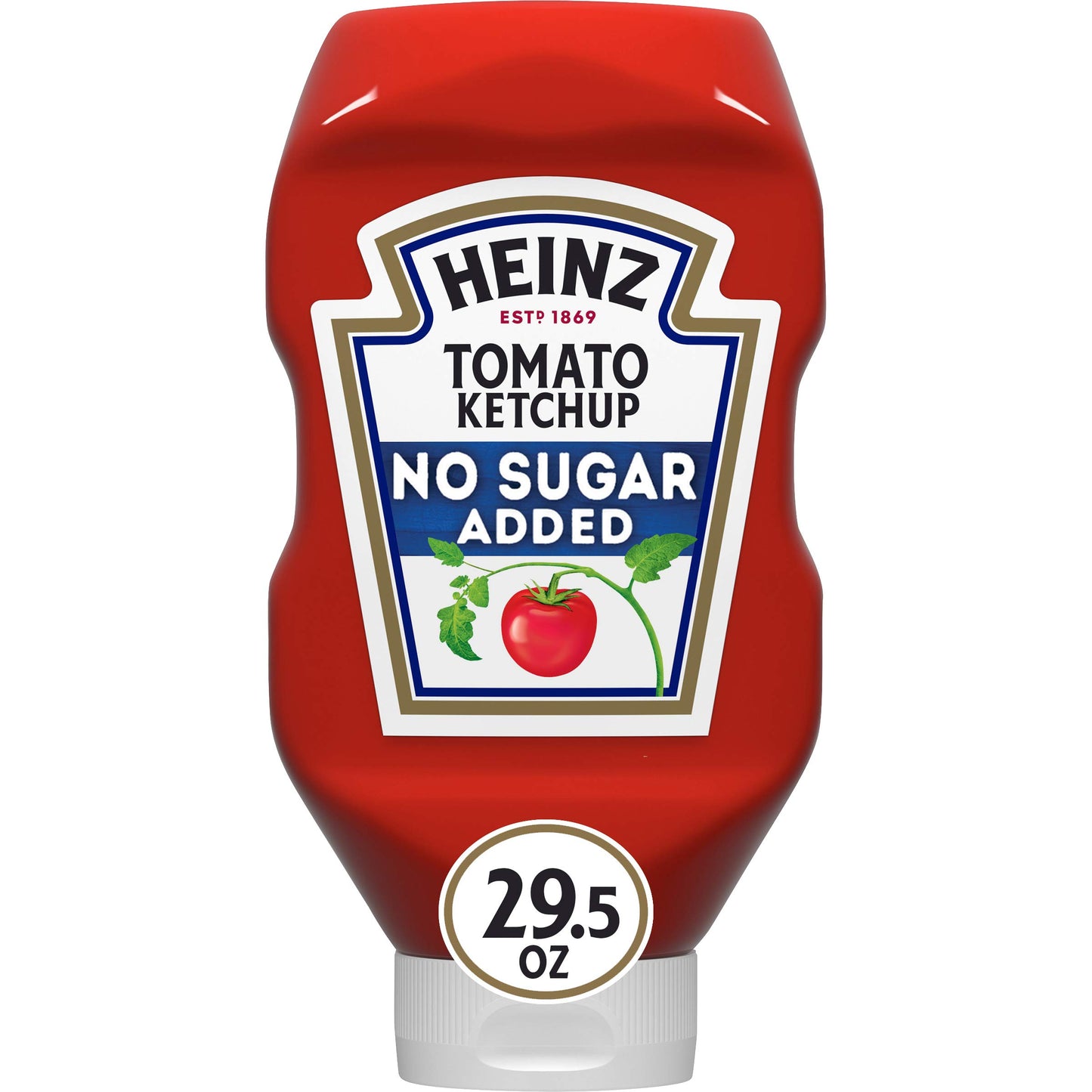 Heinz Tomato Ketchup with No Sugar Added (13 oz Bottle)