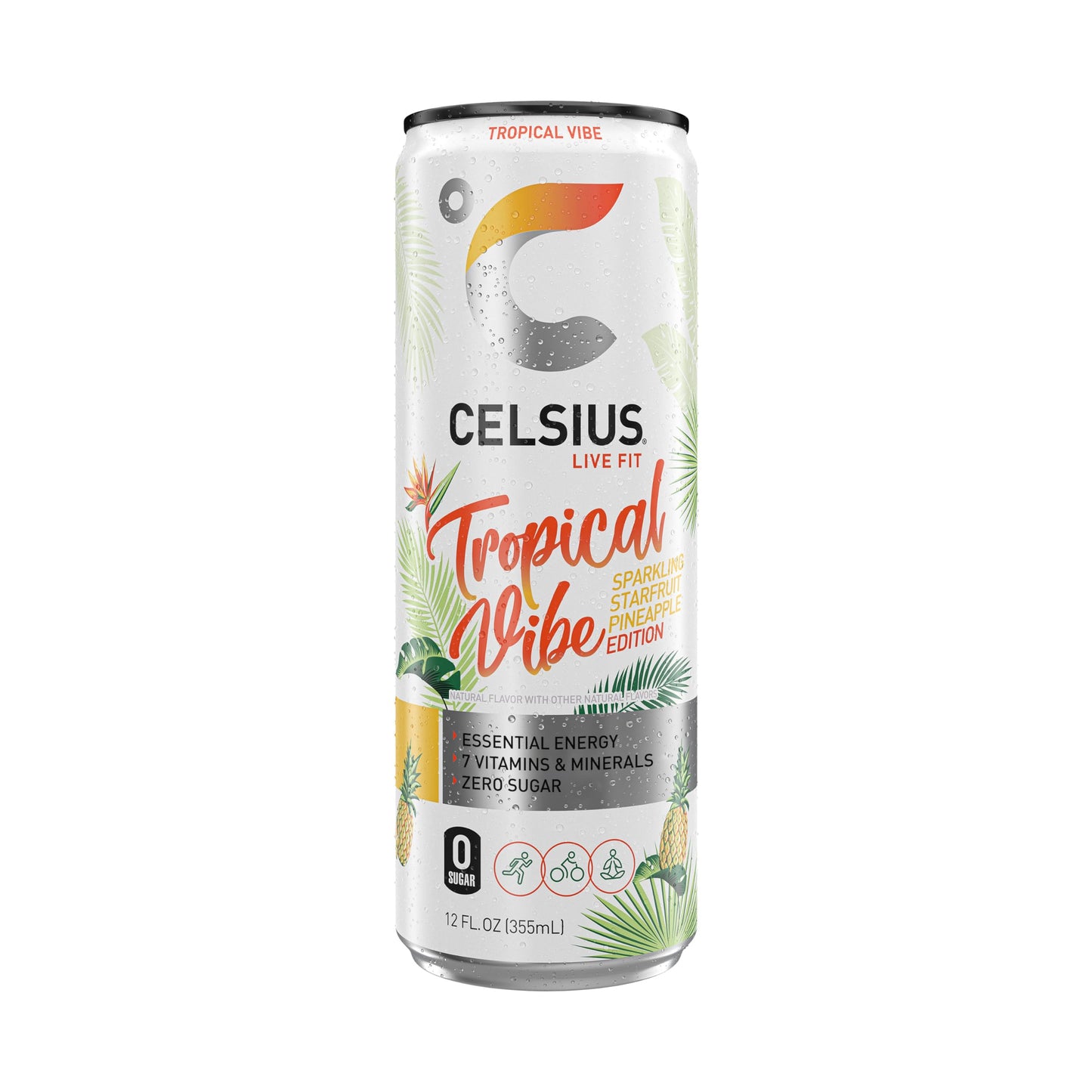 CELSIUS Assorted Flavors Official Variety Pack, Functional Essential Energy Drinks, 12 Fl Oz (Pack of 12)