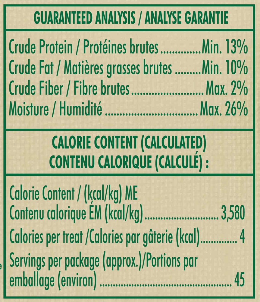 Greenies Feline Adult Natural Dental Cat Treats, Oven Roasted Chicken Flavor, 9.75 oz. Tub