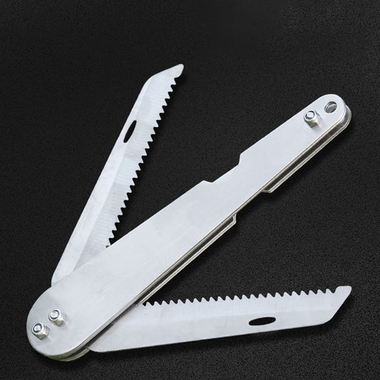 Foldable stainless steel water grass cutter Weeding fishing with water grass blade thick fishing anchor knife scorpion fishing gear supplies