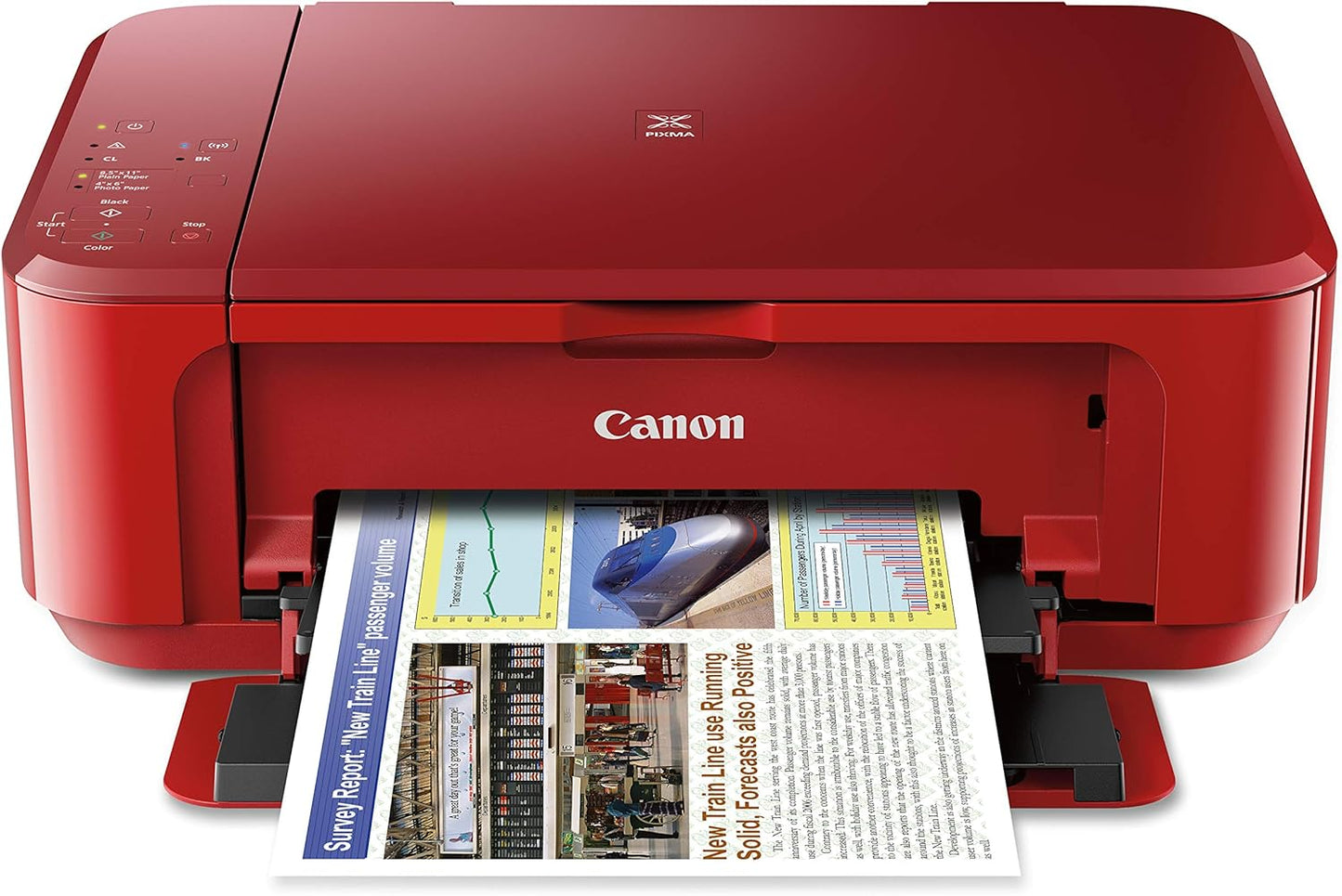 Canon Pixma MG3620 Wireless All-In-One Color Inkjet Printer with Mobile and Tablet Printing, Black