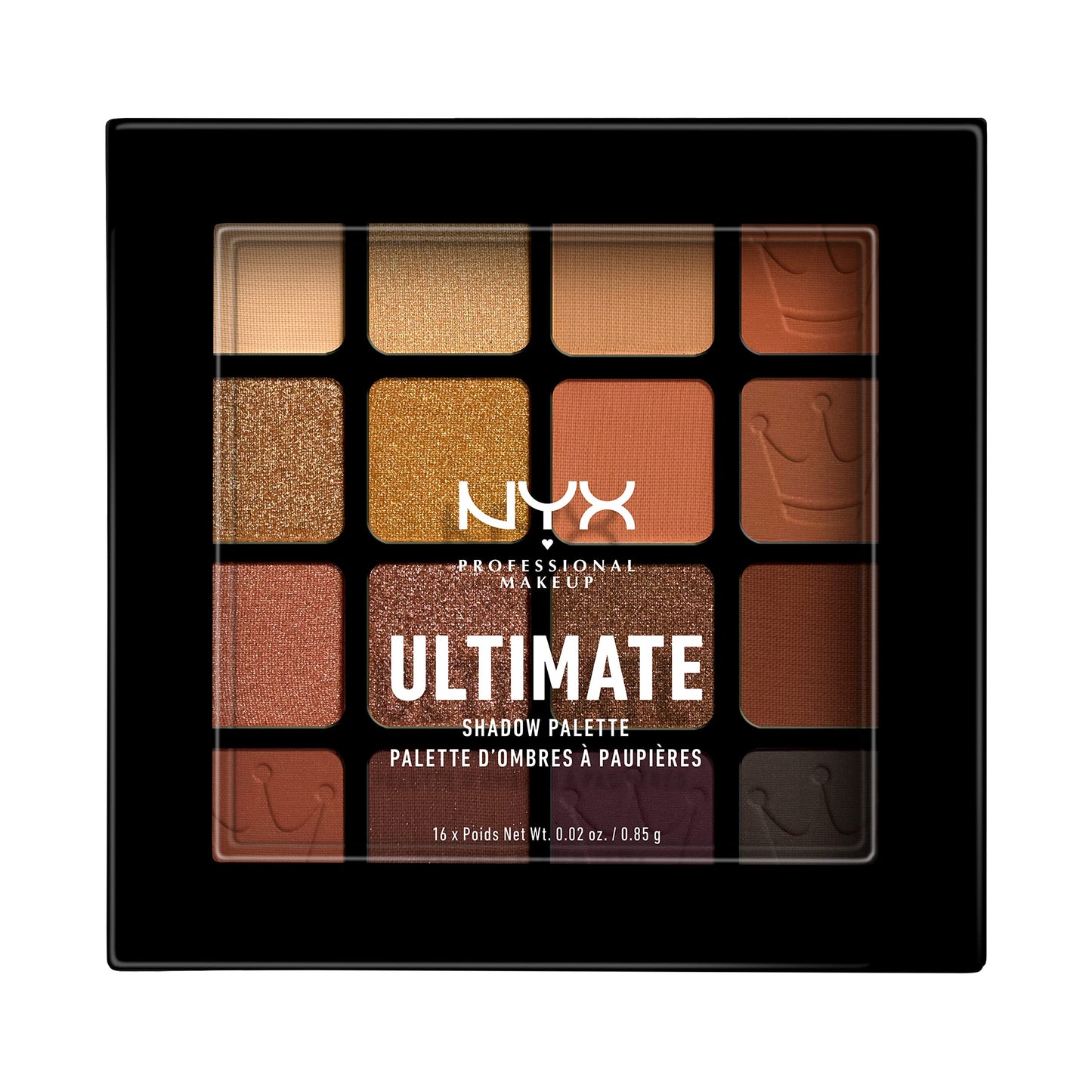 NYX PROFESSIONAL MAKEUP Ultimate Shadow Palette, Eyeshadow Palette - Warm Neutrals