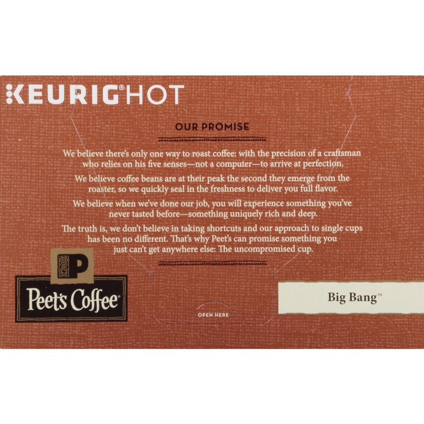 Peet's Coffee, Dark Roast K-Cup Pods for Keurig Brewers - Major Dickason's Blend 75 Count (1 Box of 75 K-Cup Pods)