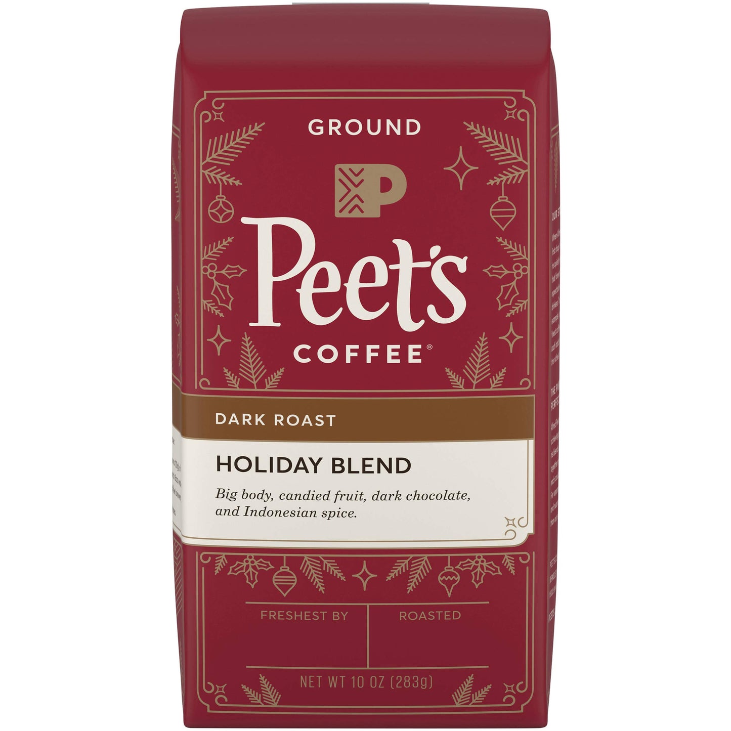 Peet's Coffee, Dark Roast Ground Coffee - Major Dickason's Blend 18 Ounce Bag