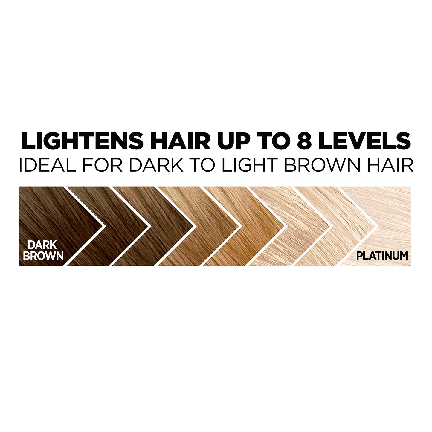 L'Oreal Paris Feria Hyper Platinum Advanced Lightening System Hair Bleach, Lifts Up To 8 Levels, Includes Anti Brass Purple Conditioner, 1 Hair Dye Kit