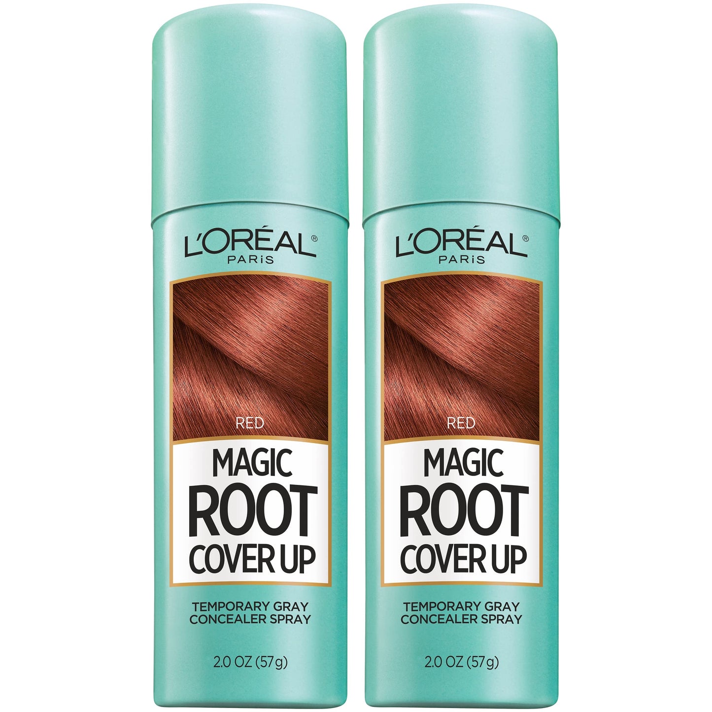 L'Oreal Paris Magic Root Cover Up Gray Concealer Spray Dark Brown 2 oz.