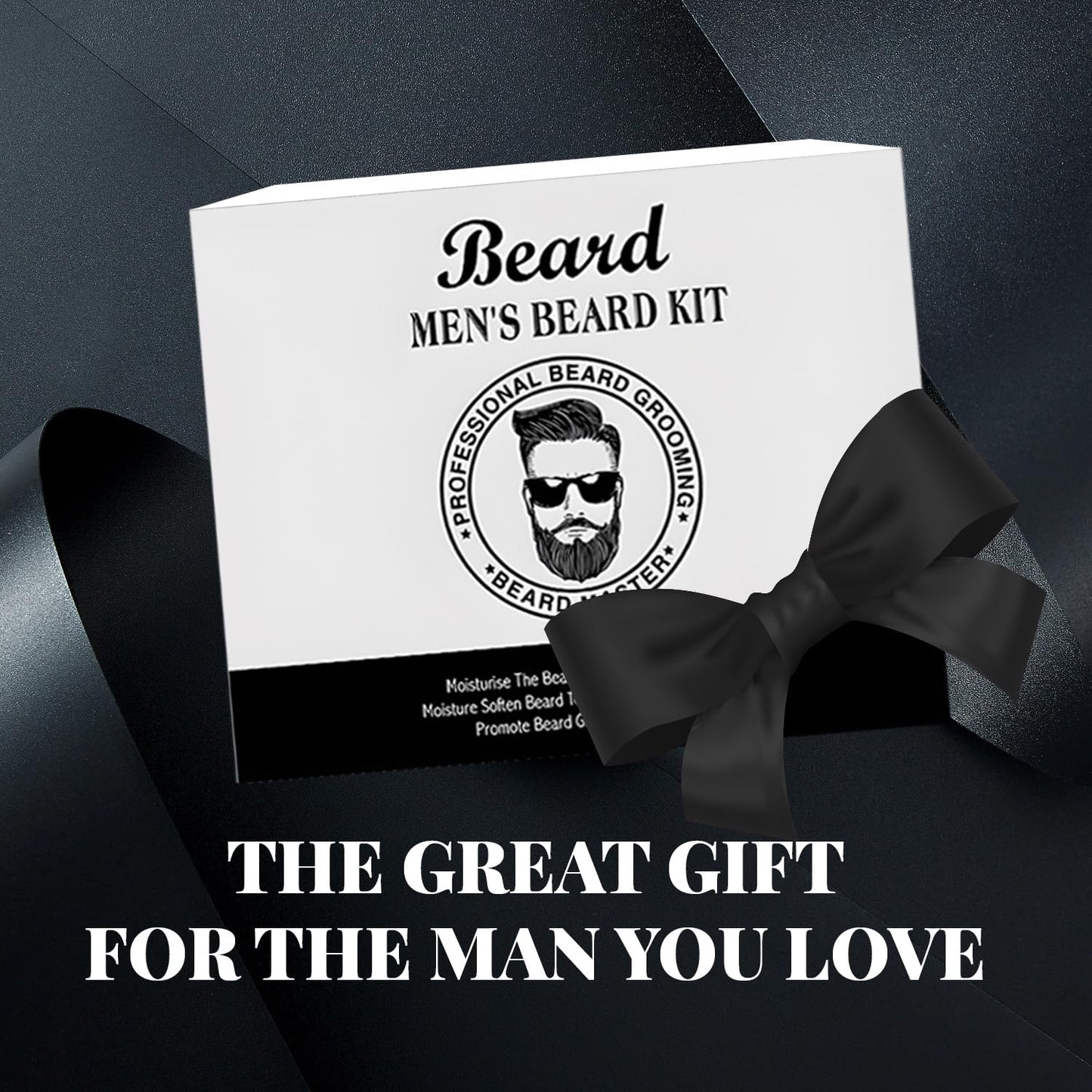 puresoak bath Beard Care Kit, Mens Beard Kit With Beard Wash, Beard Growth Oil And Beard Style Balm, Beard Kit For Men Grooming And Care-Softens, Strengthens, And Nourishes Beards