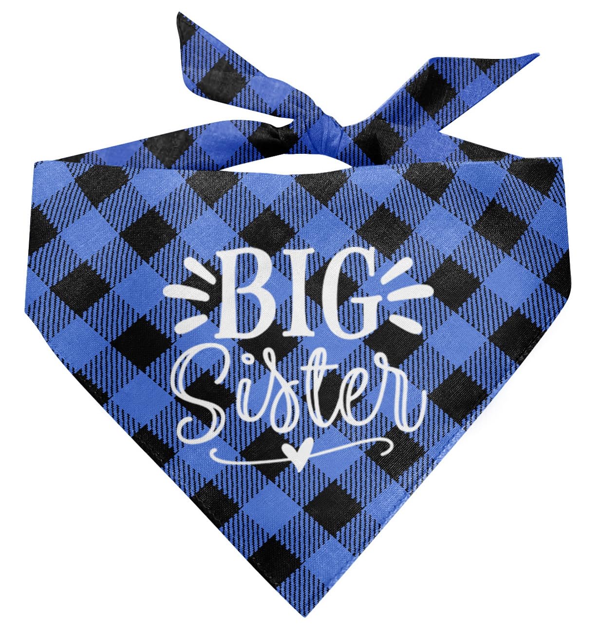 Big Sister Dog Bandana, Dog Bandana, Pink Pet Dog Scarf Accessories, Pet Dog Triangle Scarf, Dog Bandana for Small Medium Large Dogs, Baby Announcement Dog Bandana, Dog Bandana Pet Scarf (B20)