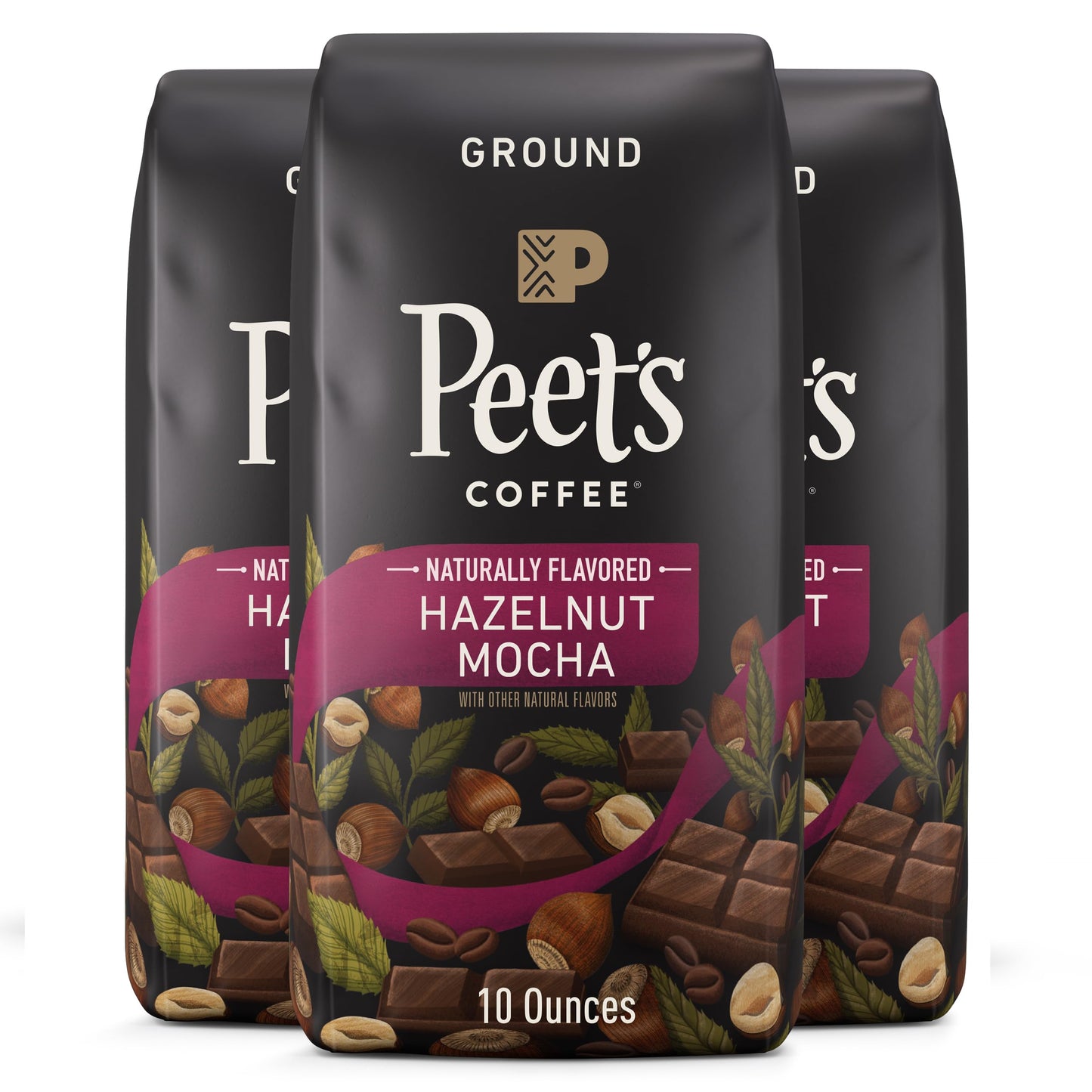 Peet's Coffee, Dark Roast Ground Coffee - Major Dickason's Blend 18 Ounce Bag