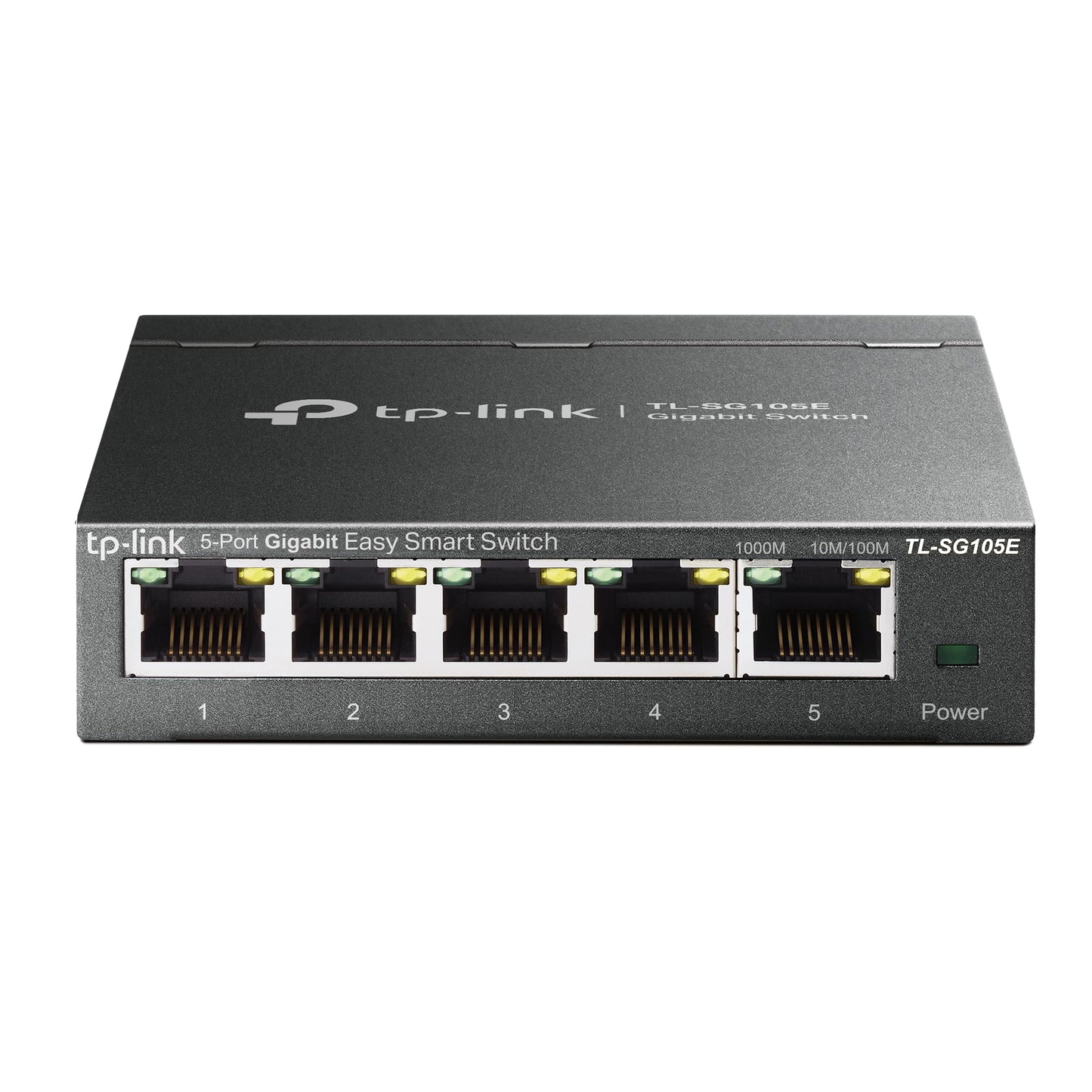 TP-Link TL-SG108 8 Port Gigabit Unmanaged Ethernet Network Switch, Ethernet Splitter Plug & Play Fanless Metal Design Shielded Ports Traffic Optimization