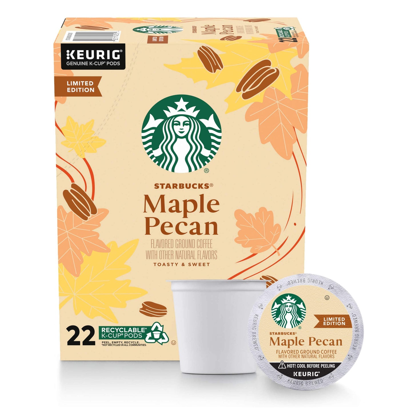 Starbucks K-Cup Coffee Pods—Medium Roast Coffee—Pike Place Roast for Keurig Brewers—100% Arabica—4 boxes (96 pods total)