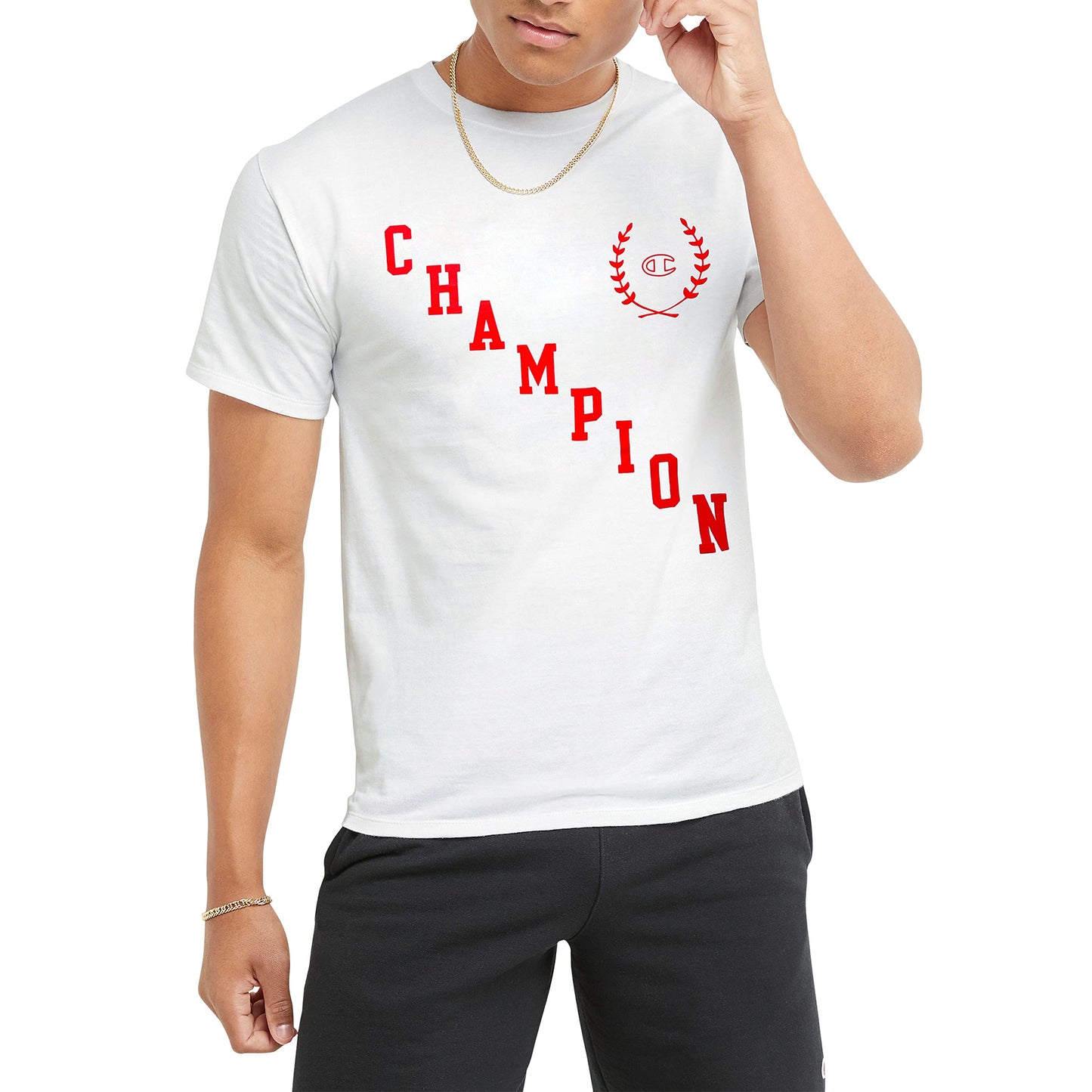 Champion Men's T-shirt, Classic Tee for Men, Men's T-shirt, Men's Tee (Reg. Or Big & Tall)