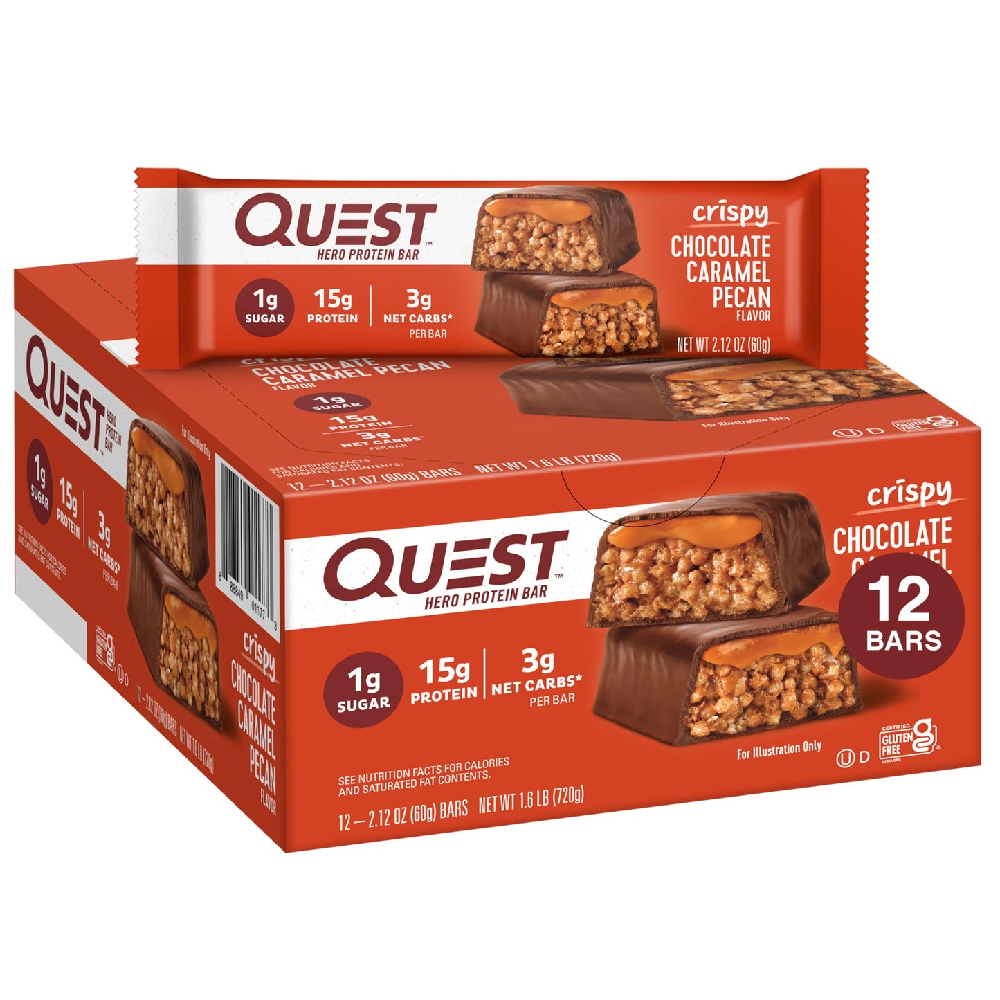 Quest Nutrition Ultimate Variety Pack Protein Bars, High Protein, Low Carb, Gluten Free, Keto Friendly, 12 Count