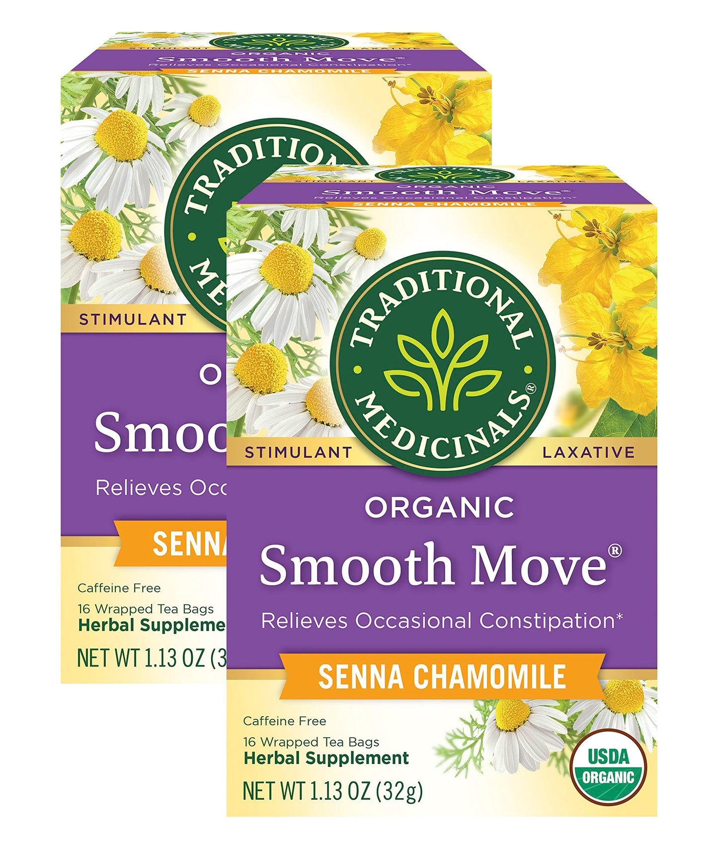 Traditional Medicinals Tea, Organic Lemon Balm, Calms Nerves & Supports Digestion, 16 Tea Bags