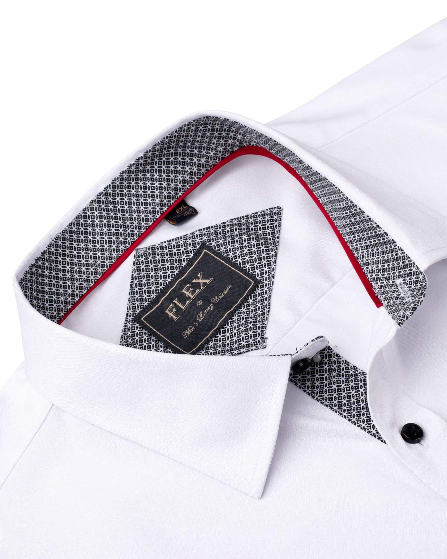 J.VER Men's Casual Long Sleeve Stretch Dress Shirt Wrinkle-Free Regular Fit Button Down Shirts