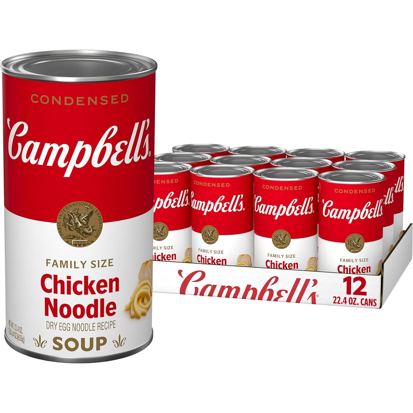 Campbell's Condensed Chicken Noodle Soup, 10.75 Ounce Can (Pack of 4)