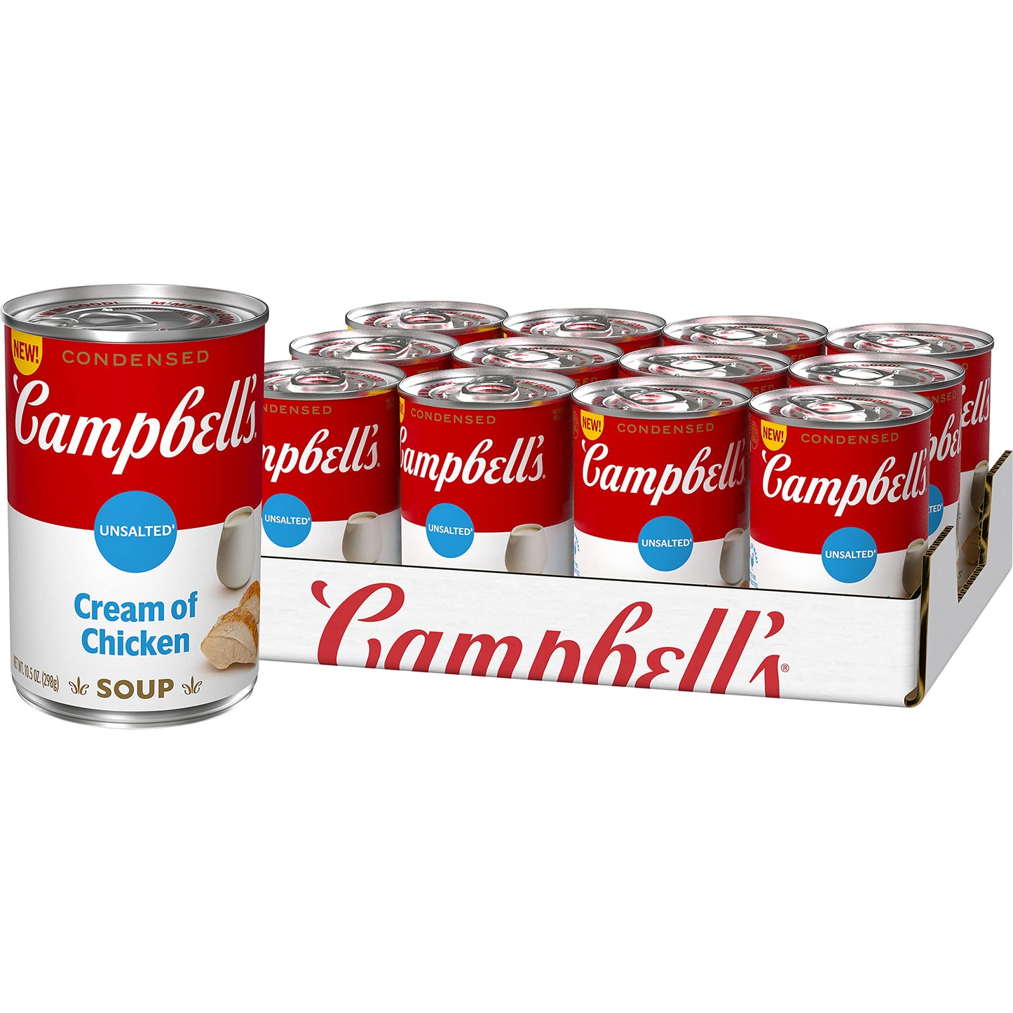 Campbell's Condensed Chicken Noodle Soup, 10.75 Ounce Can (Pack of 4)