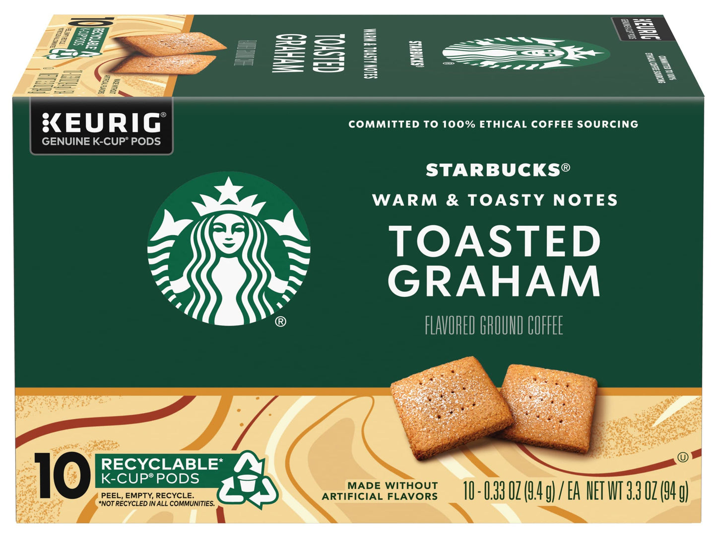 Starbucks K-Cup Coffee Pods—Medium Roast Coffee—Pike Place Roast for Keurig Brewers—100% Arabica—4 boxes (96 pods total)