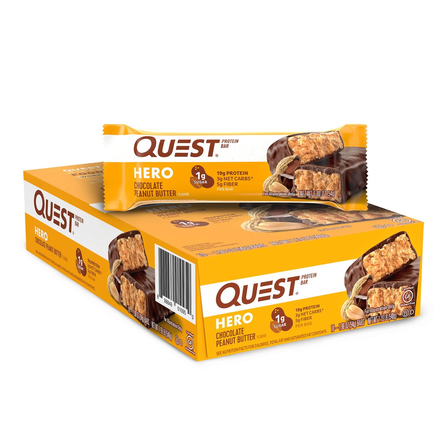 Quest Nutrition Ultimate Variety Pack Protein Bars, High Protein, Low Carb, Gluten Free, Keto Friendly, 12 Count