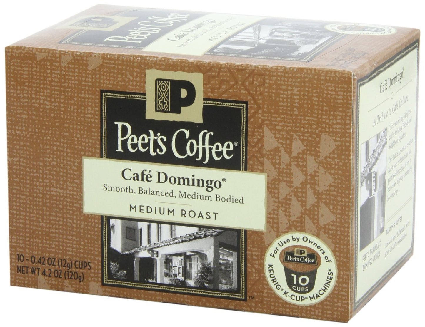 Peet's Coffee, Dark Roast K-Cup Pods for Keurig Brewers - Major Dickason's Blend 75 Count (1 Box of 75 K-Cup Pods)