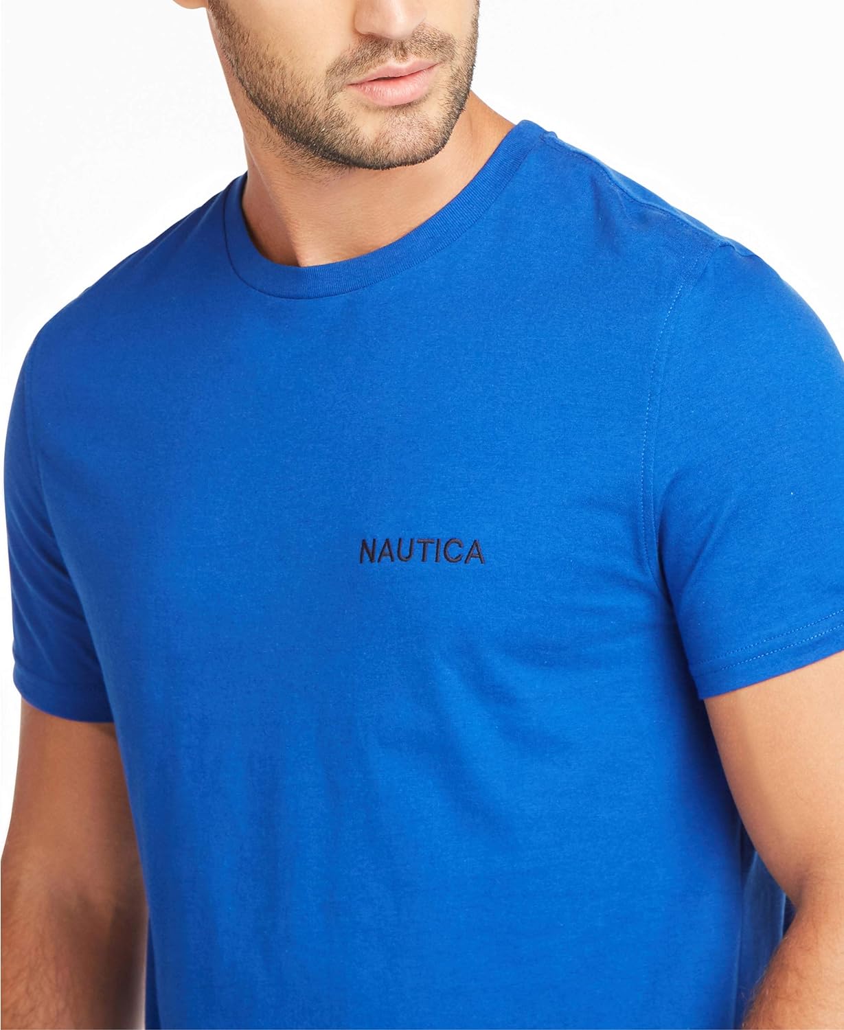 Nautica Men's Short Sleeve Solid Crew Neck T-Shirt