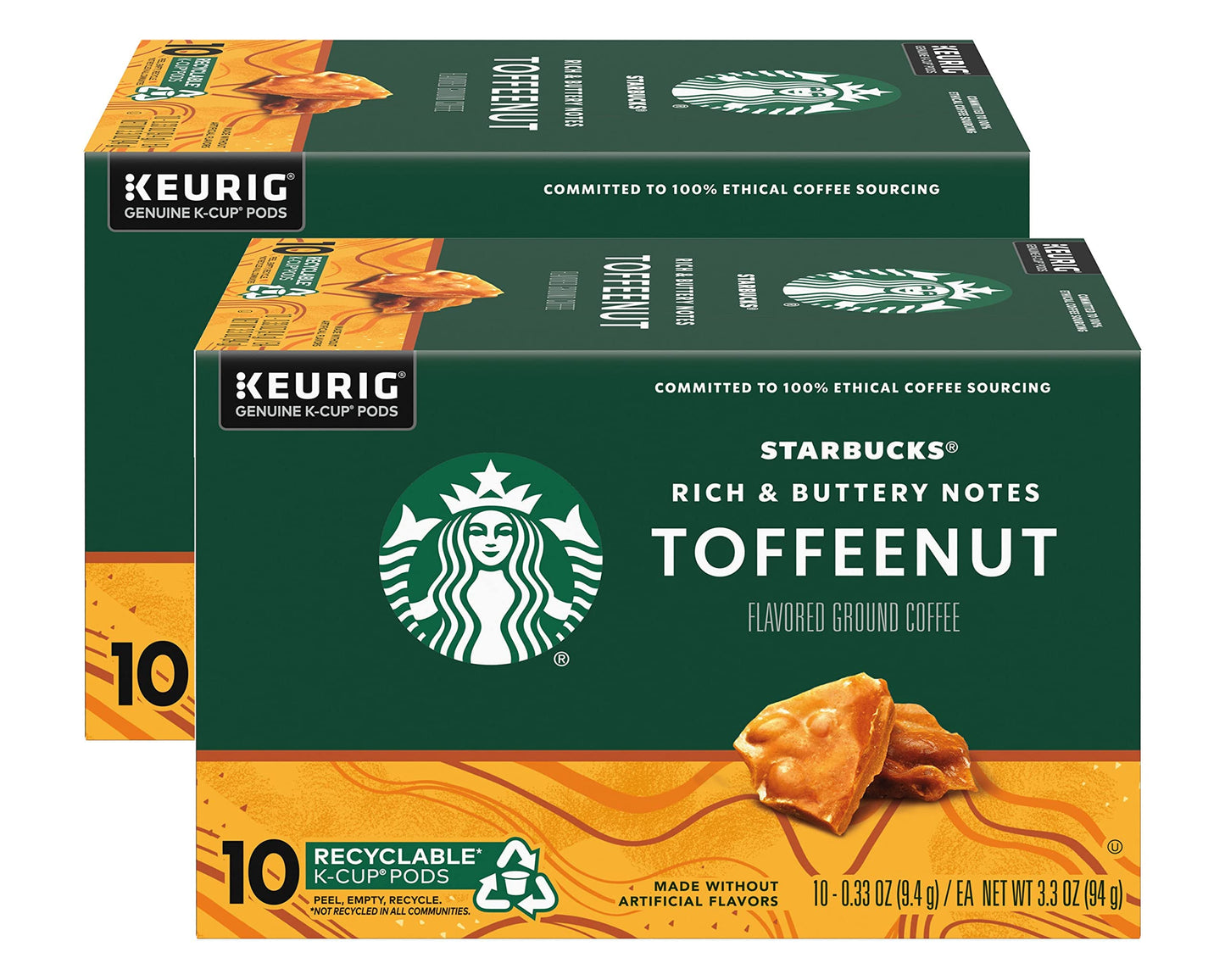 Starbucks K-Cup Coffee Pods—Medium Roast Coffee—Pike Place Roast for Keurig Brewers—100% Arabica—4 boxes (96 pods total)