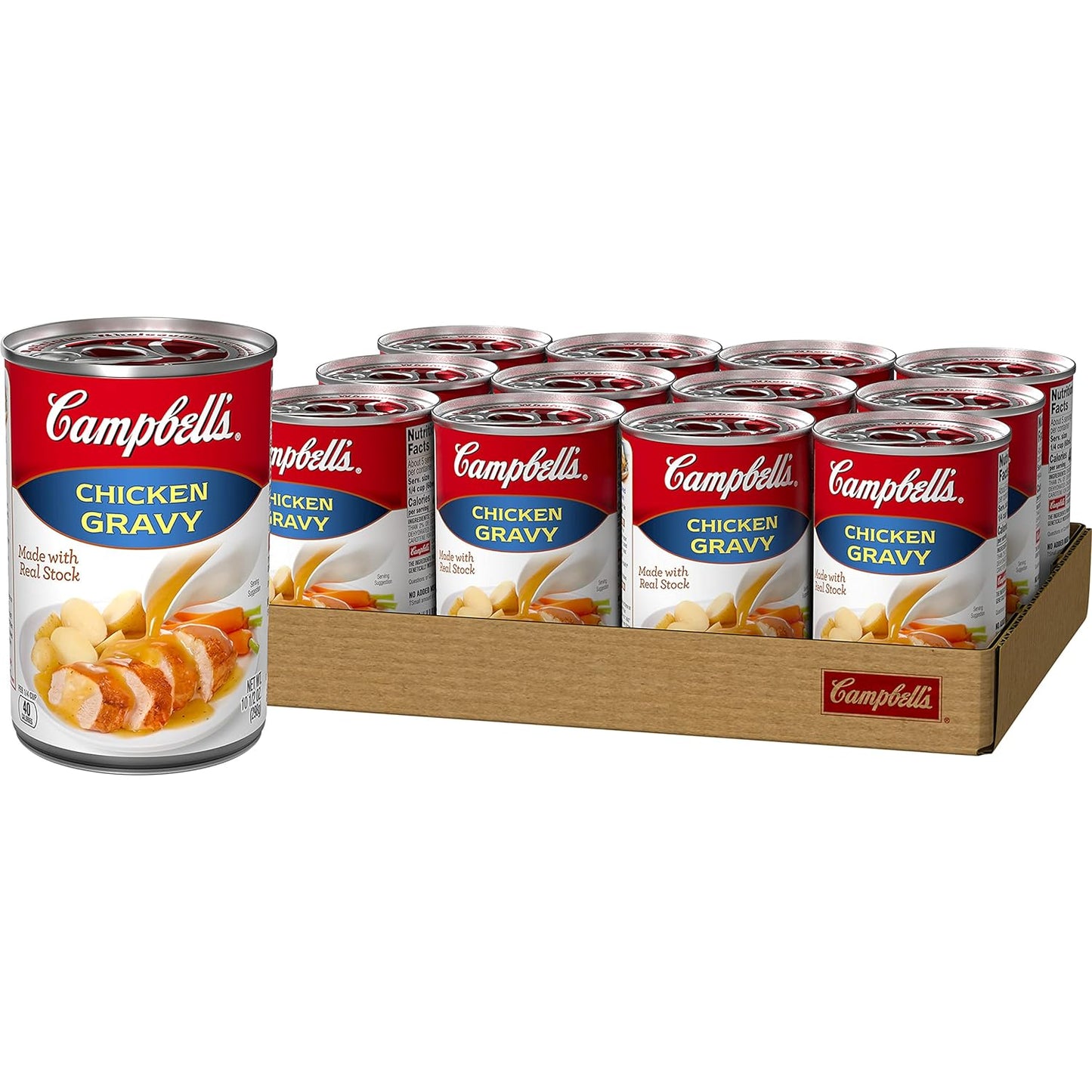 Campbell's Condensed Chicken Noodle Soup, 10.75 Ounce Can (Pack of 4)