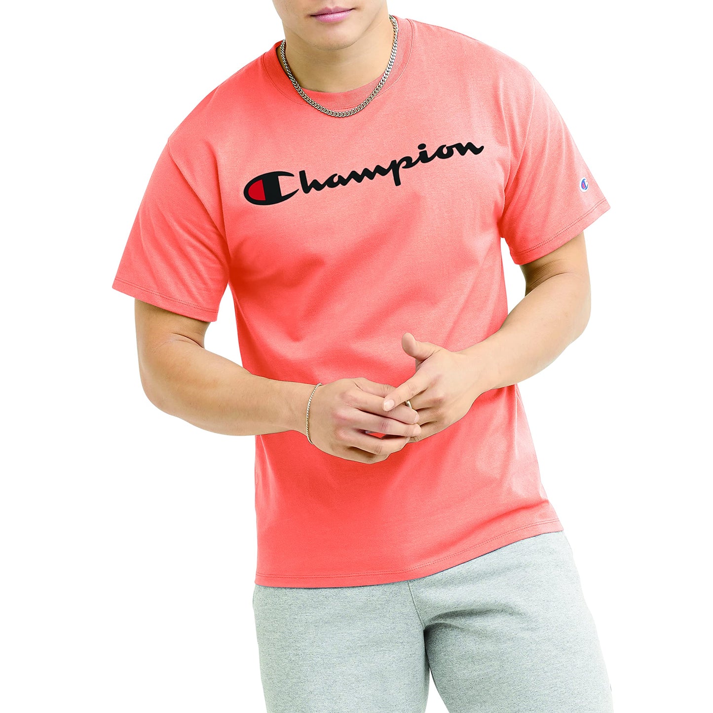 Champion Men's T-shirt, Classic Tee for Men, Men's T-shirt, Men's Tee (Reg. Or Big & Tall)