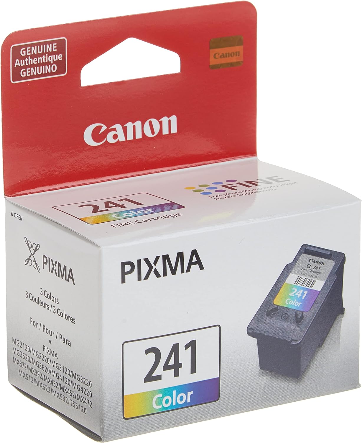 Canon Pixma MG3620 Wireless All-In-One Color Inkjet Printer with Mobile and Tablet Printing, Black