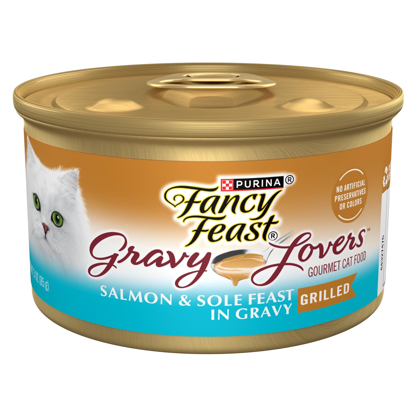 Purina Fancy Feast Gravy Lovers Poultry and Beef Gourmet Wet Cat Food Variety Pack - (Pack of 24) 3 oz. Cans