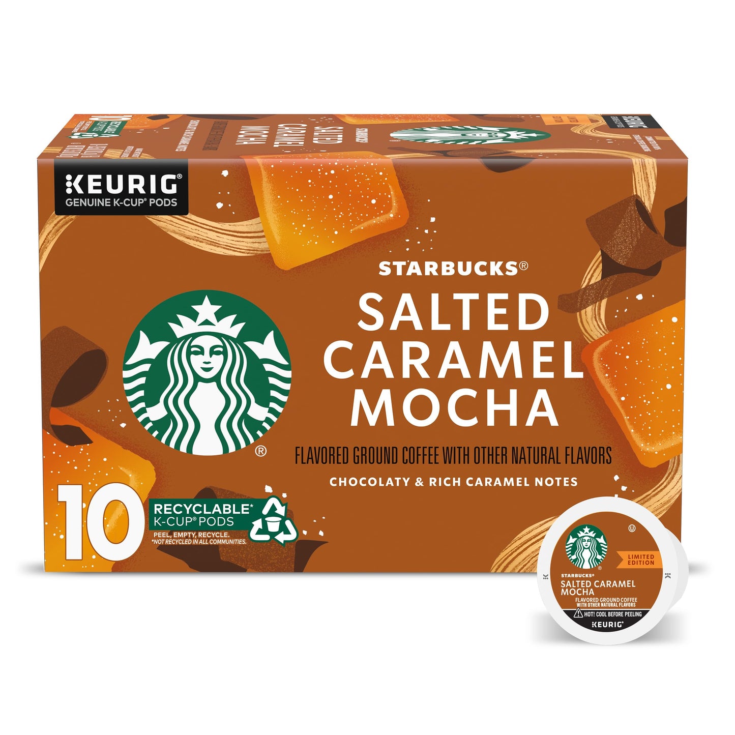 Starbucks K-Cup Coffee Pods—Medium Roast Coffee—Pike Place Roast for Keurig Brewers—100% Arabica—4 boxes (96 pods total)