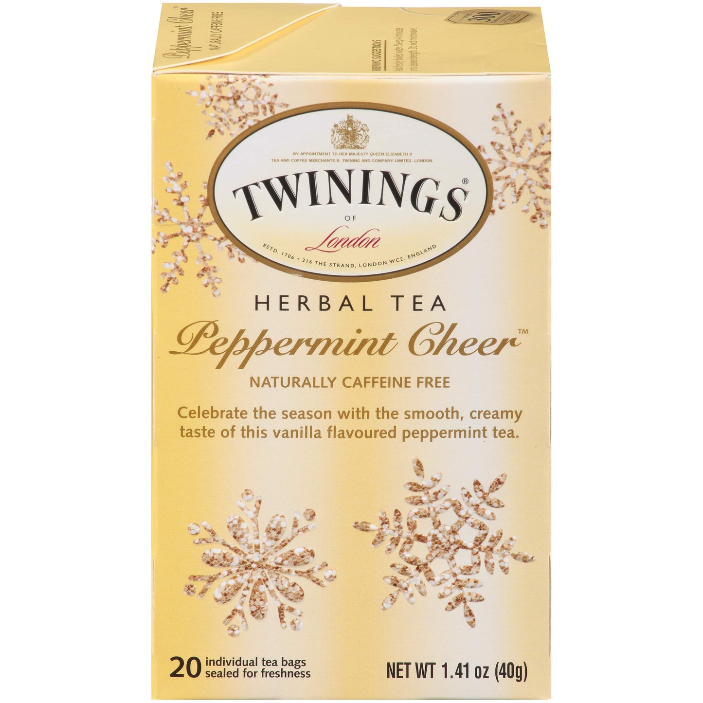 Twinings Decaffeinated English Breakfast Individually Wrapped Black Tea Bags, 20 Count Pack of 6, Flavourful & Robust