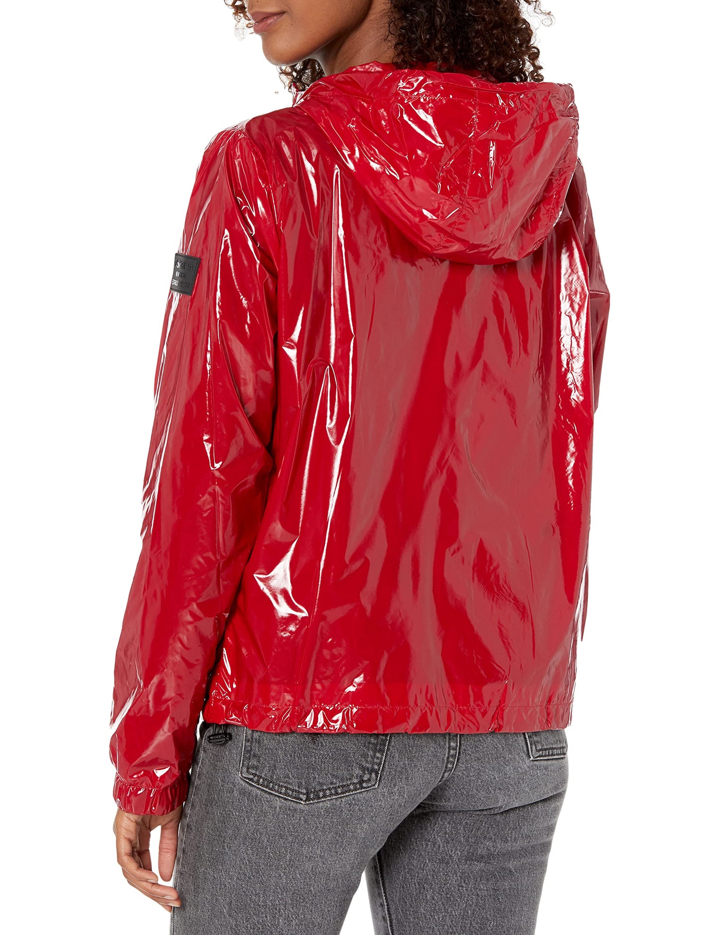 Calvin Klein Women's Lightweight Water Resistant Everyday Windbreaker