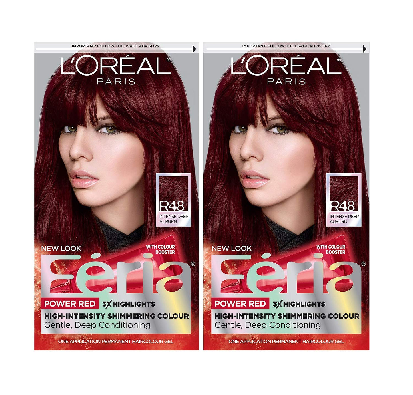 L'Oreal Paris Feria Hyper Platinum Advanced Lightening System Hair Bleach, Lifts Up To 8 Levels, Includes Anti Brass Purple Conditioner, 1 Hair Dye Kit