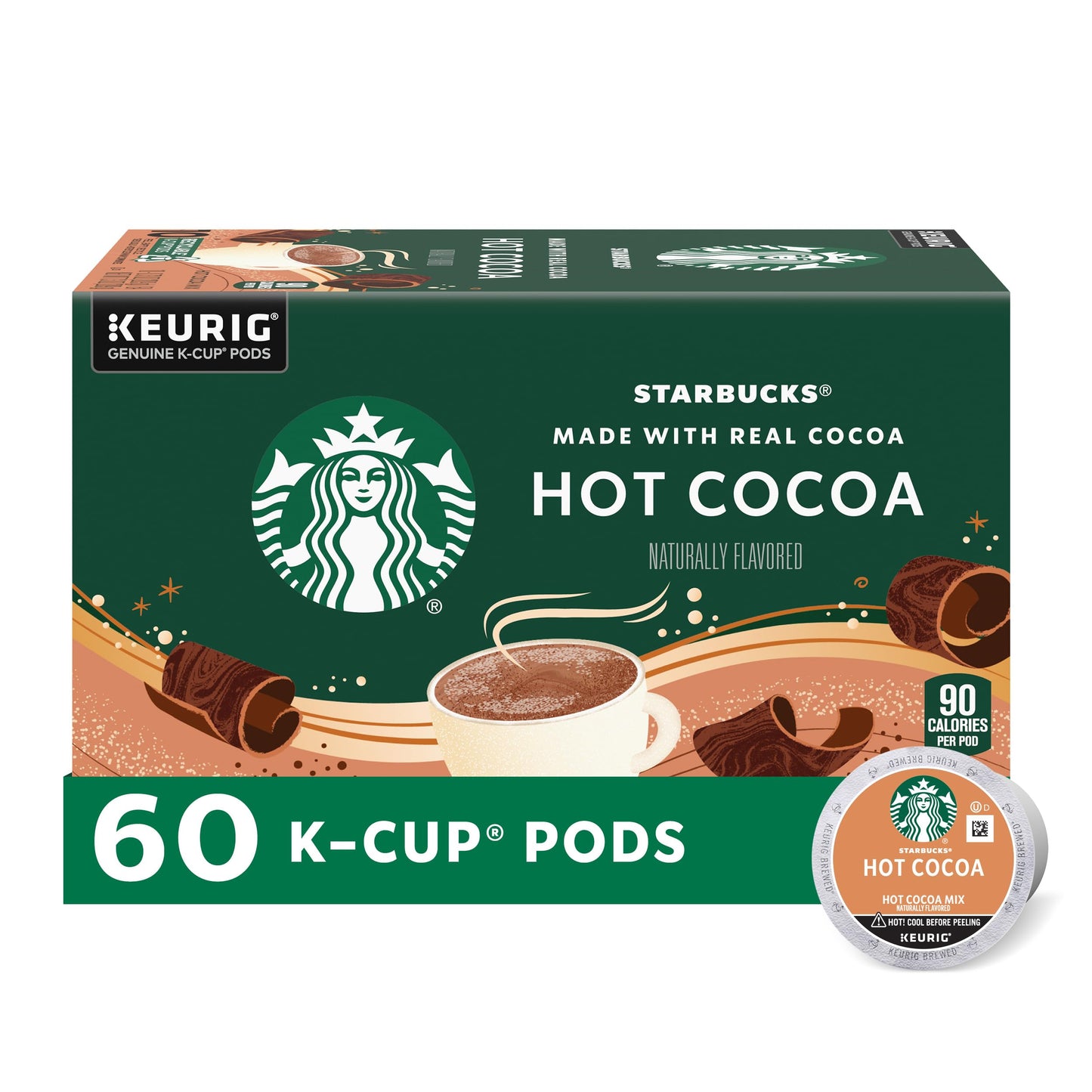 Starbucks K-Cup Coffee Pods—Medium Roast Coffee—Pike Place Roast for Keurig Brewers—100% Arabica—4 boxes (96 pods total)