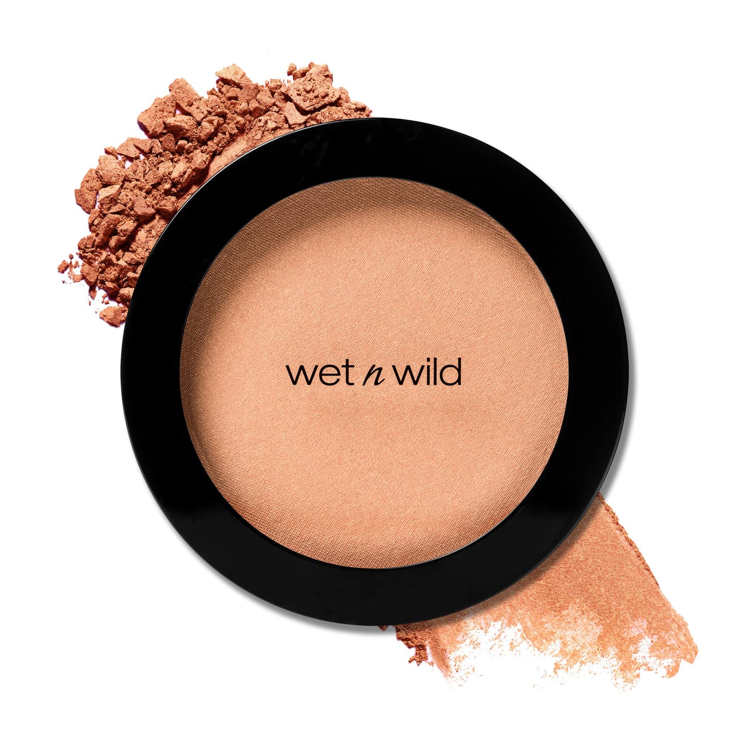 wet n wild Color Icon Blush, Effortless Glow & Seamless Blend infused with Luxuriously Smooth Jojoba Oil, Sheer Finish with a Matte Natural Glow, Cruelty-Free & Vegan - Pinch Me Pink