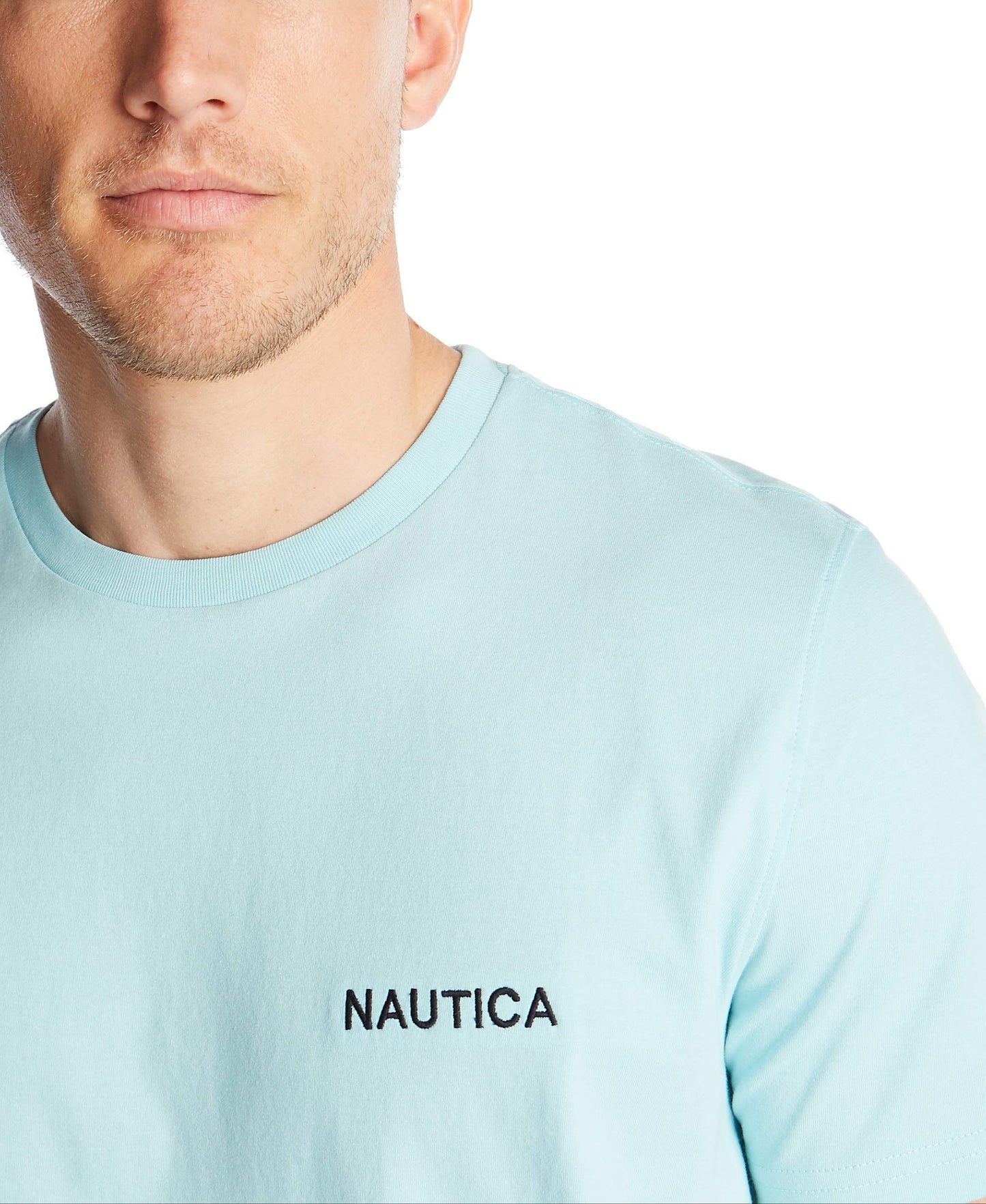 Nautica Men's Short Sleeve Solid Crew Neck T-Shirt