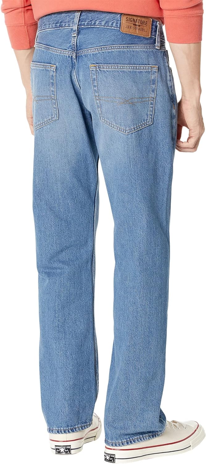 Signature by Levi Strauss & Co. Gold Men's Relaxed Fit Flex Jeans