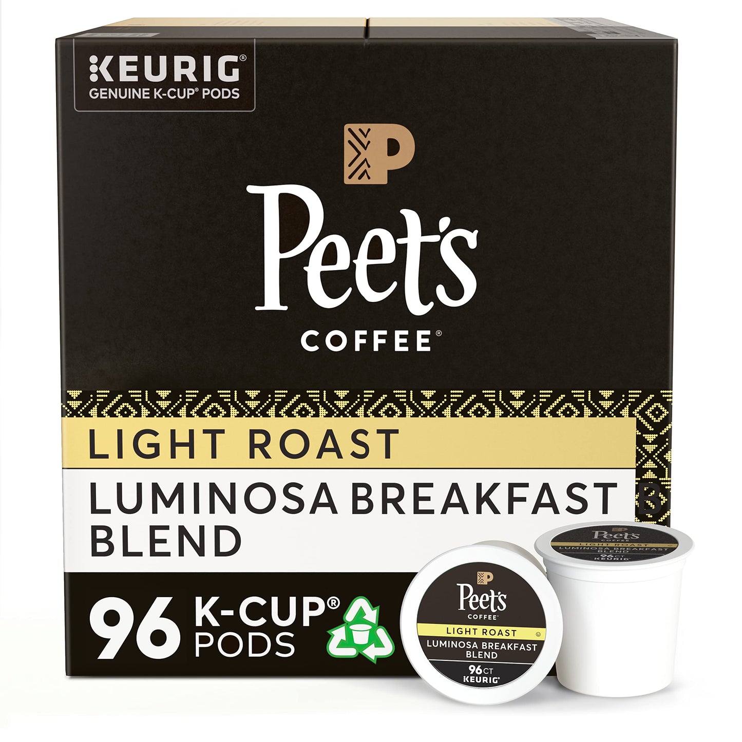 Peet's Coffee, Dark Roast K-Cup Pods for Keurig Brewers - Major Dickason's Blend 75 Count (1 Box of 75 K-Cup Pods)